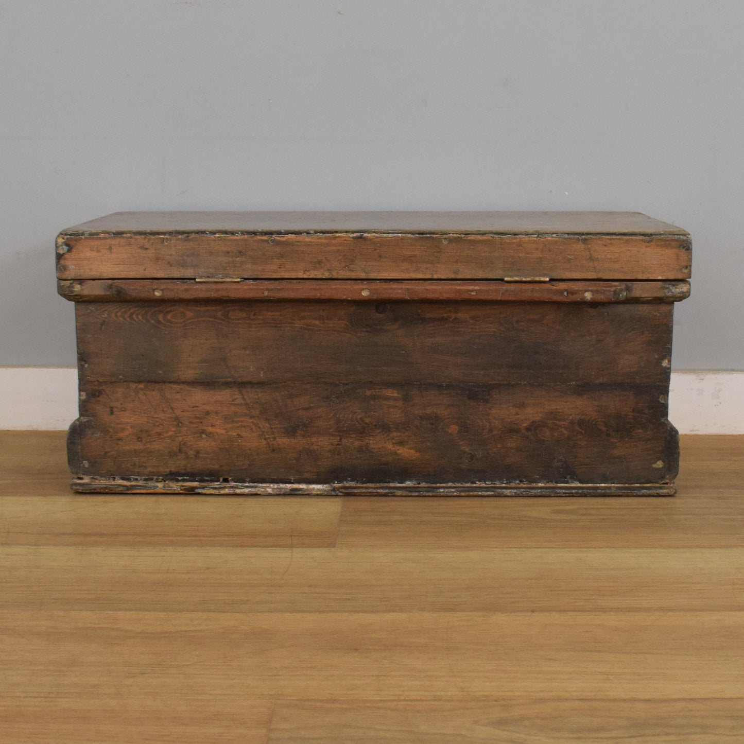 Rustic Pine Storage Box
