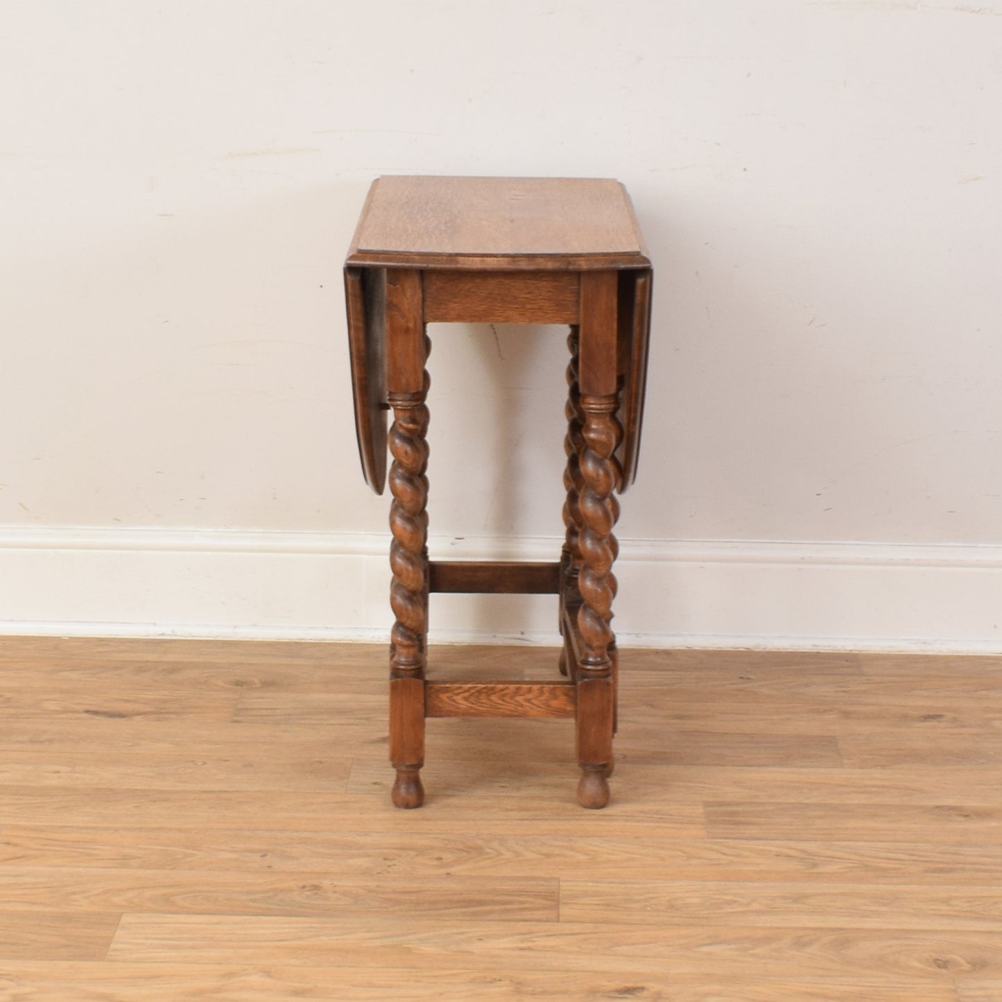 Barley Twist Drop Leaf Table