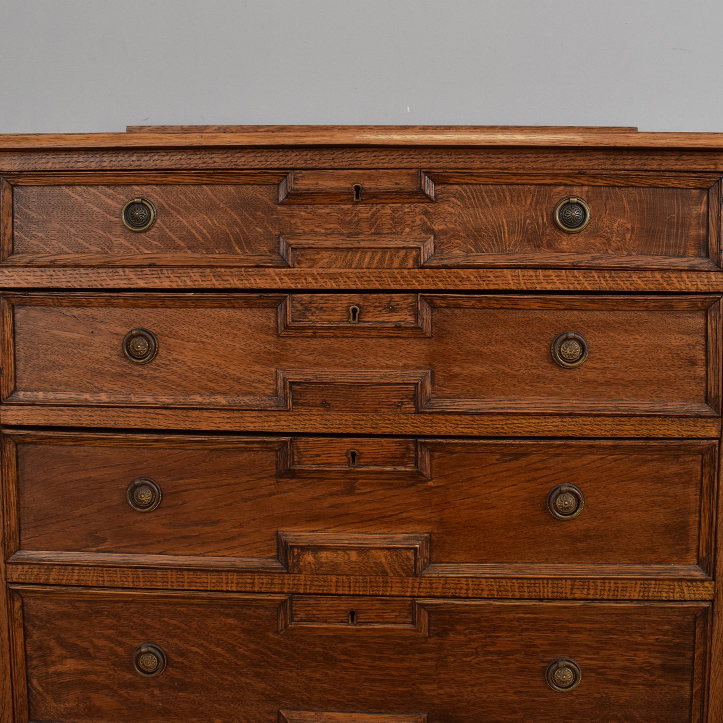 Restored Oak Chest of Drawers