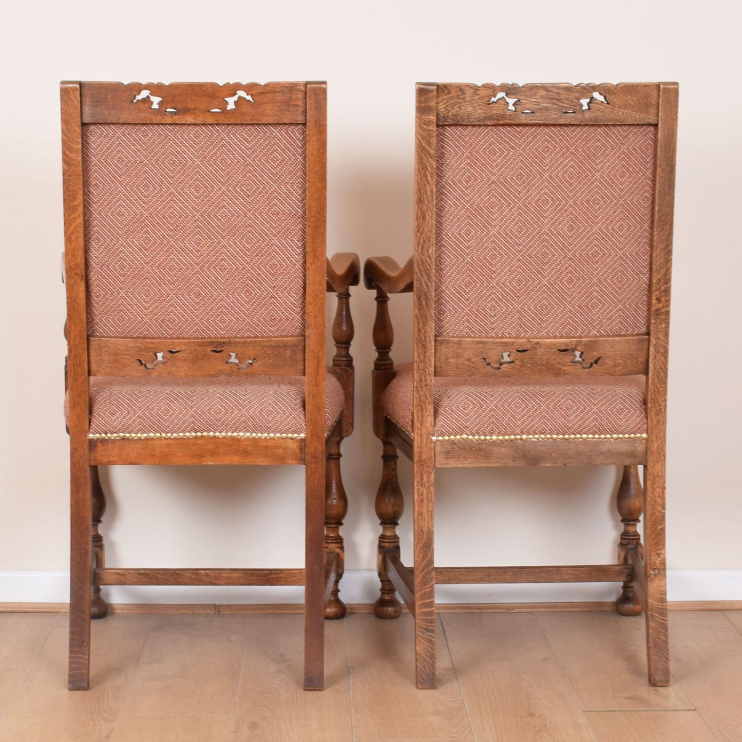 Pair of Vintage Upholstered Chairs
