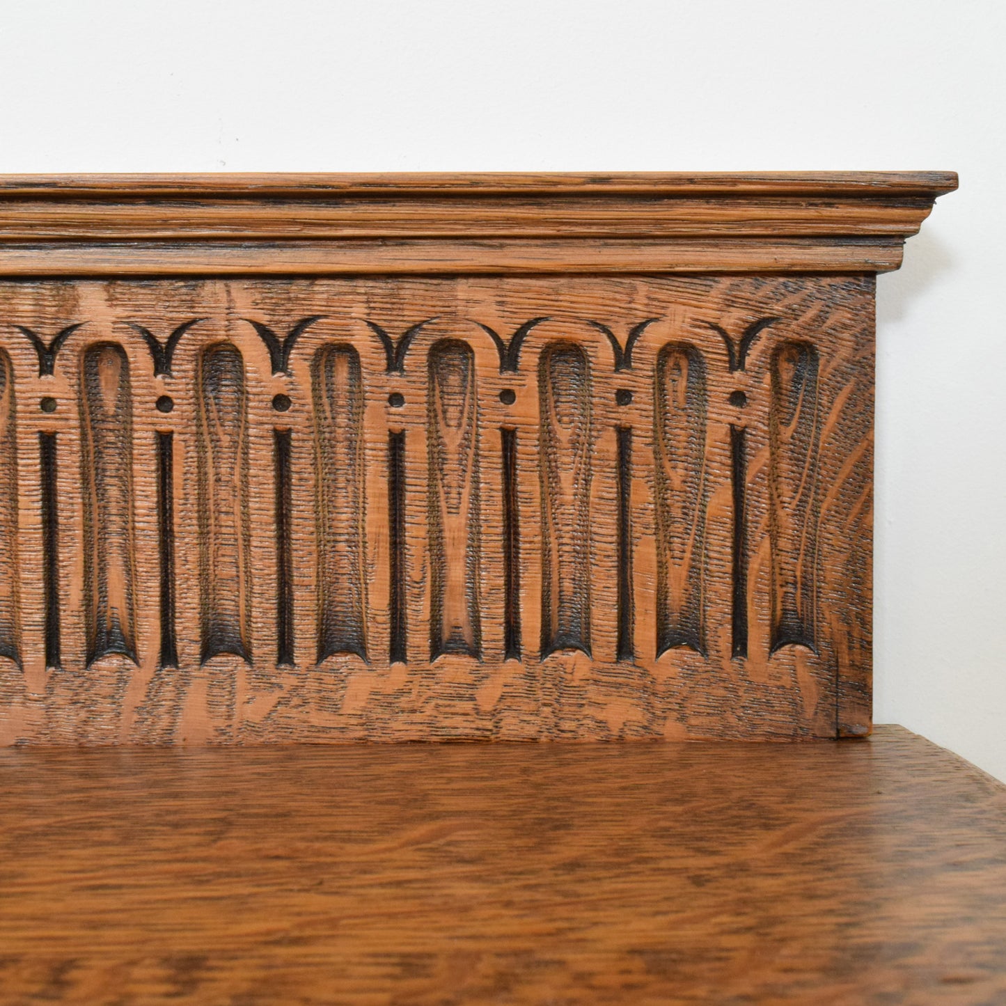 Glazed Barley twist bookcase
