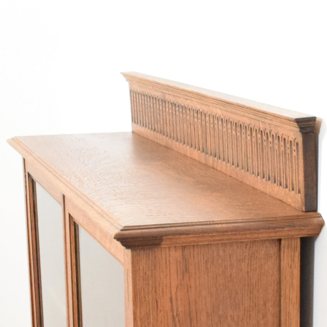 Glazed Barley twist bookcase