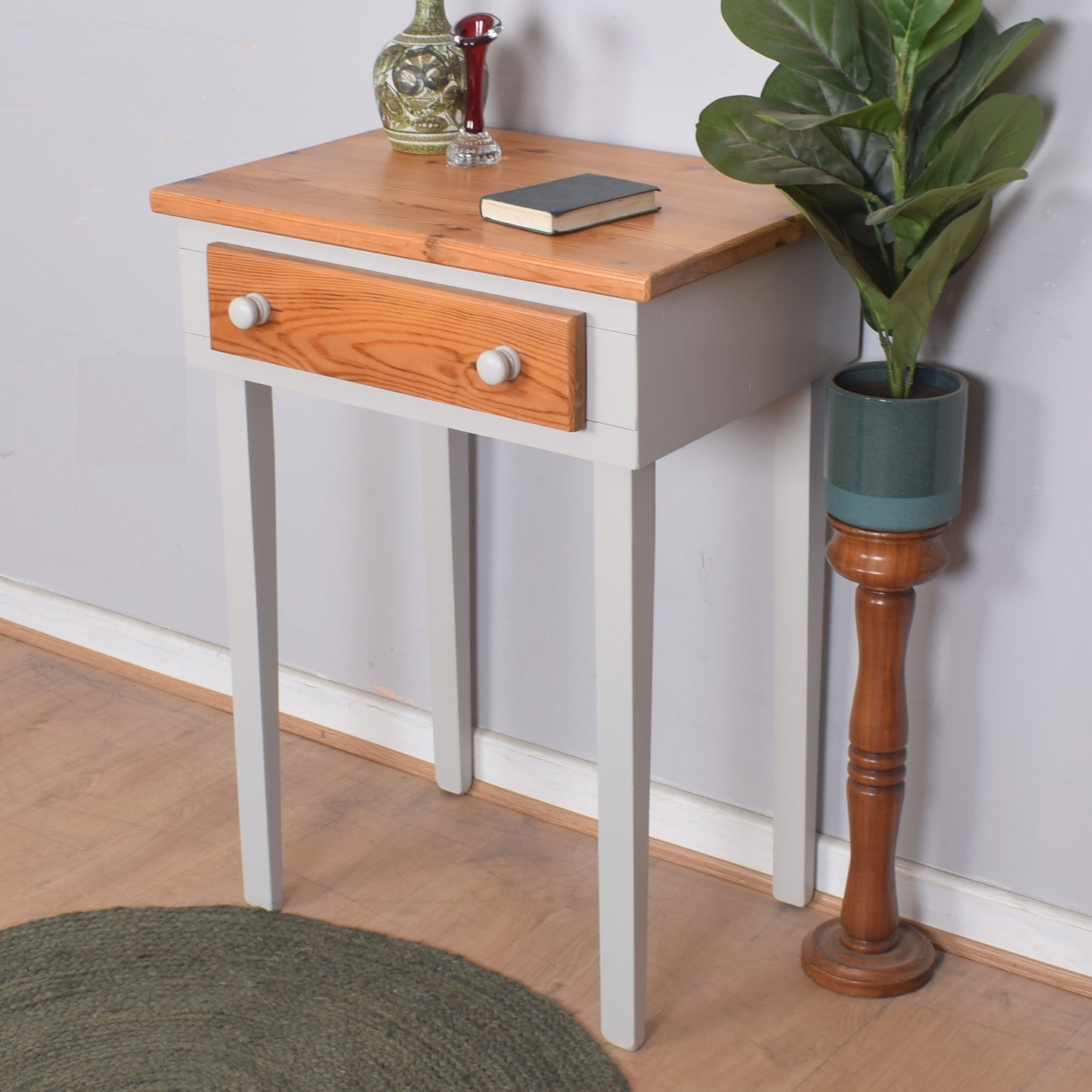 Small Pine Console Table