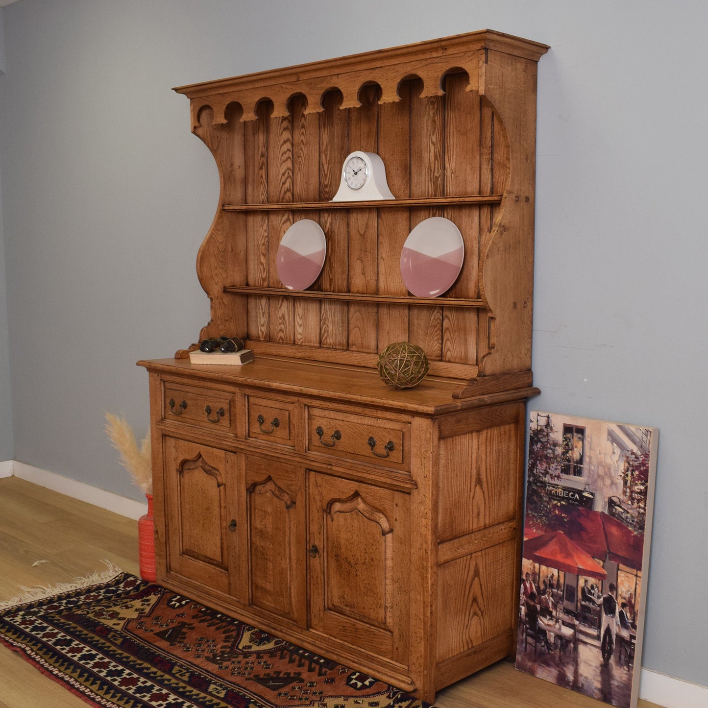 Rustic Solid Oak Dresser