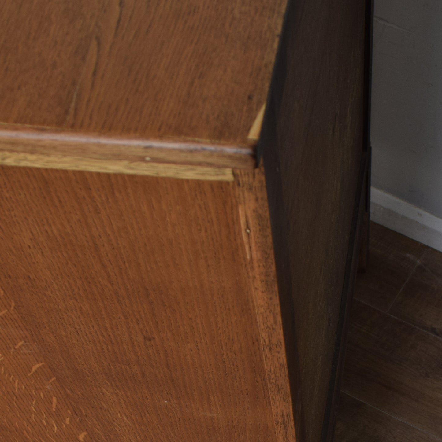 Restored Oak Drinks Cabinet