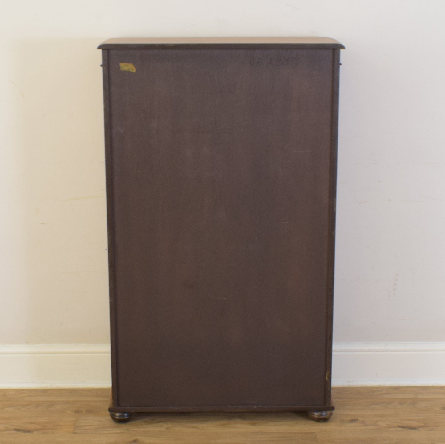 Glazed Linenfold Bookcase