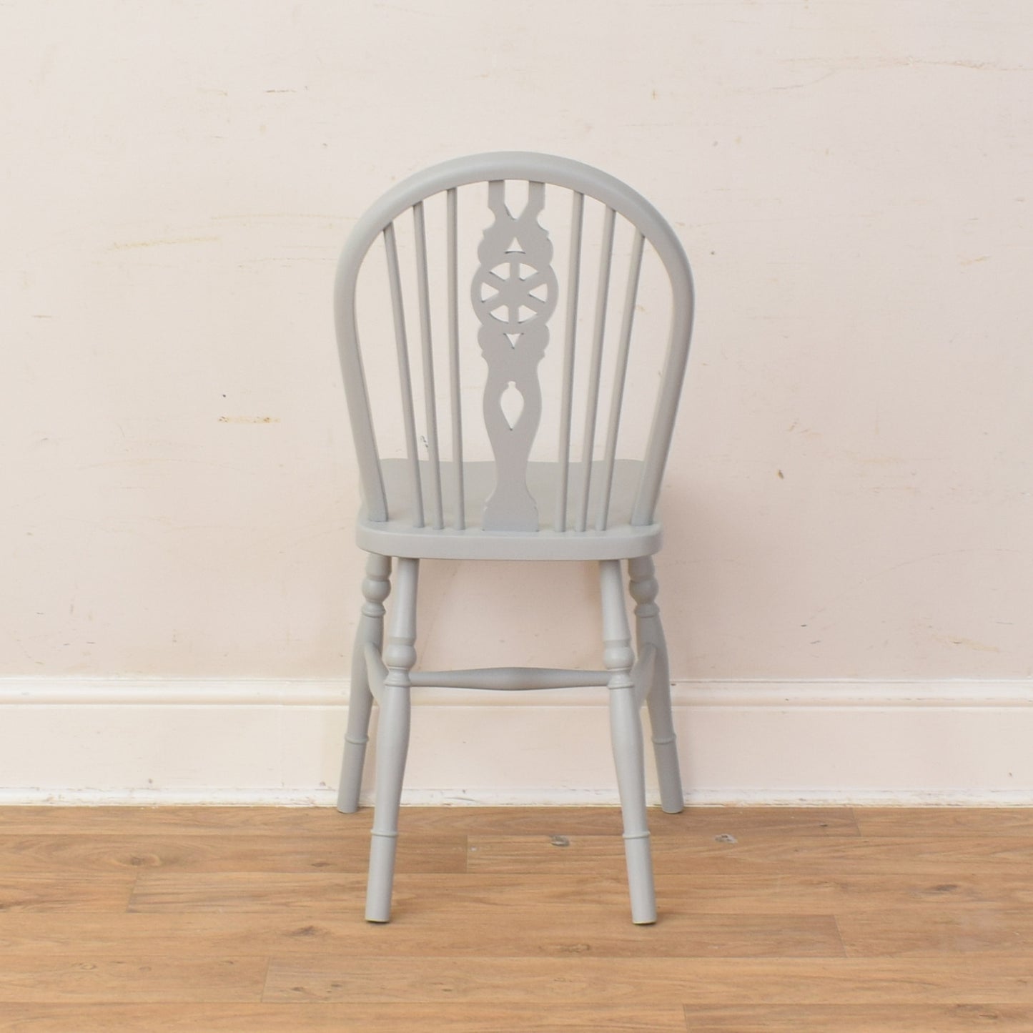Painted Extendable Table And Four Chairs