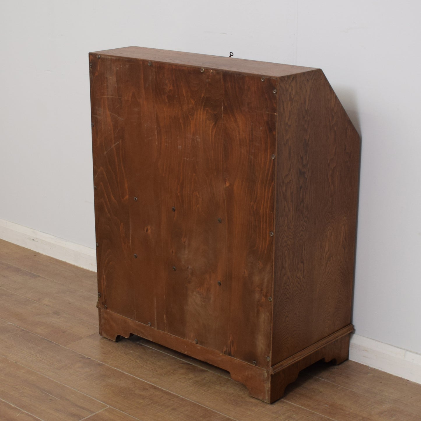 Oak Linenfold Bureau