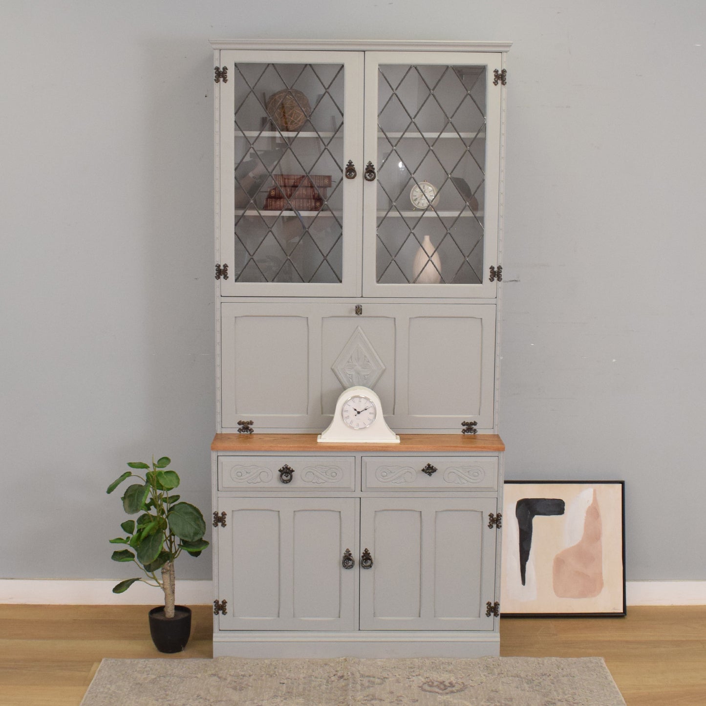Painted Display Cabinet