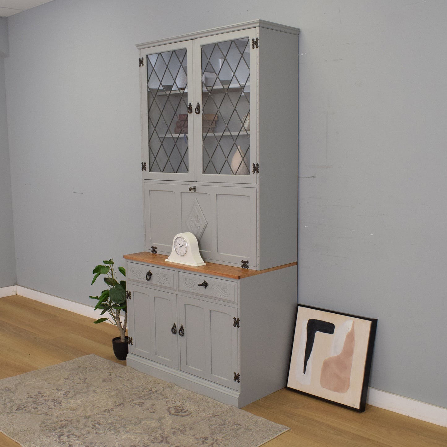 Painted Display Cabinet