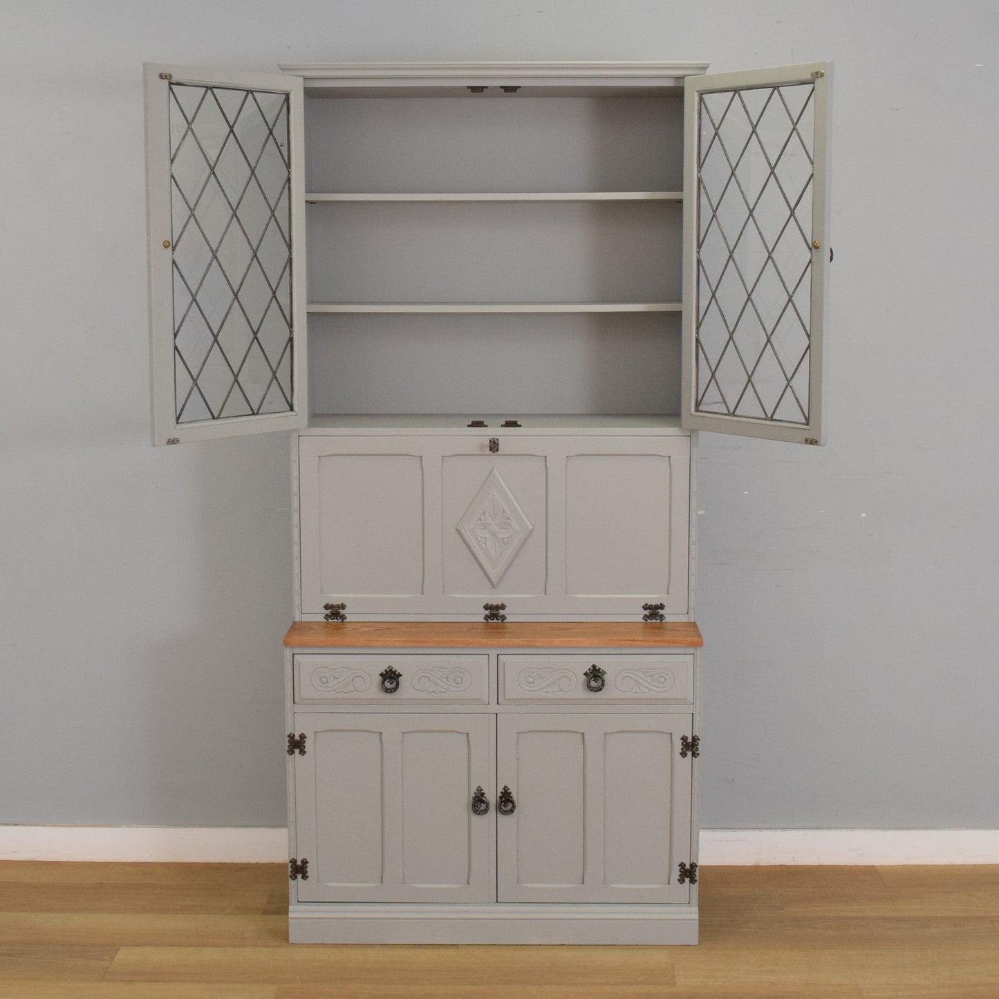 Painted Display Cabinet
