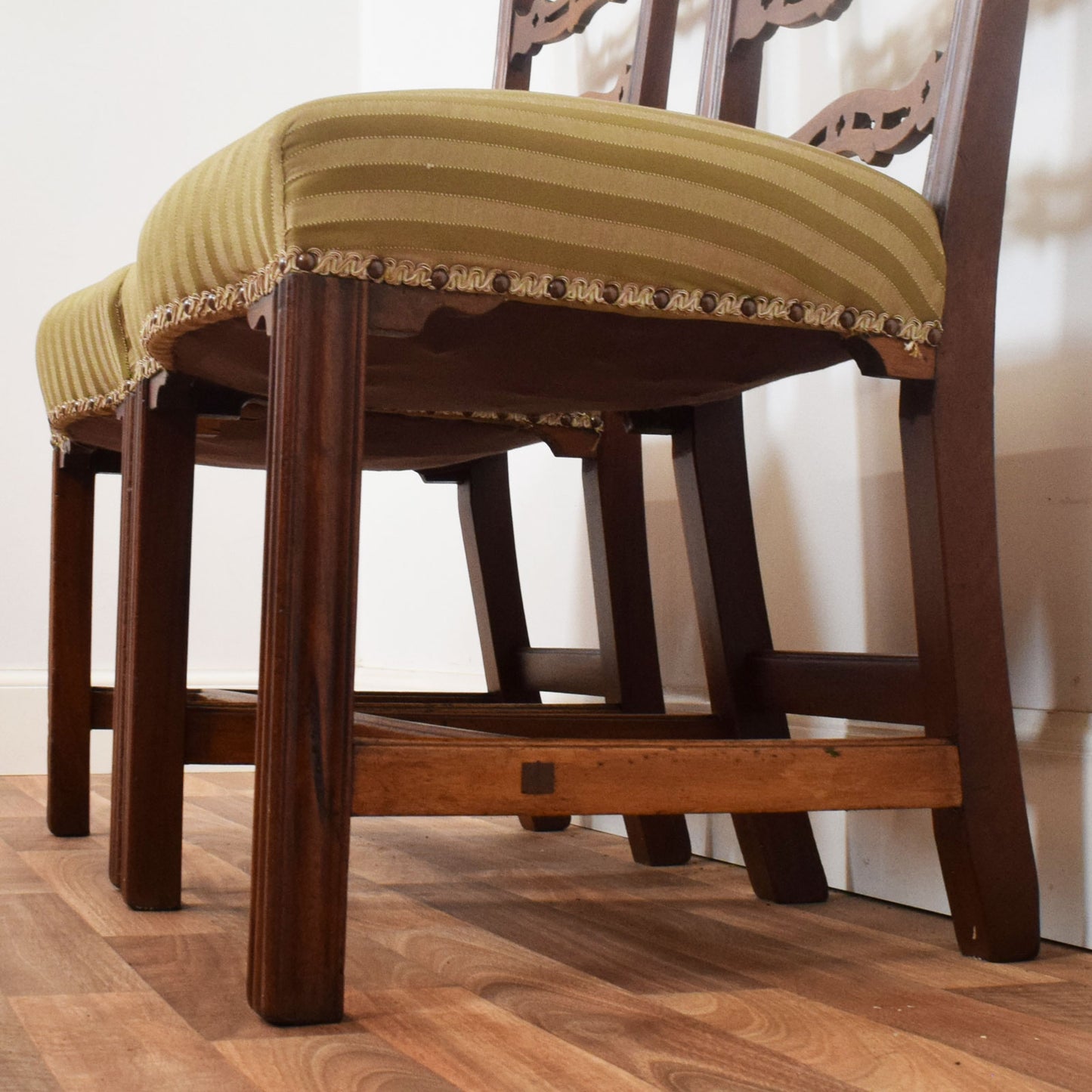 Pair of Decorative Mahogany Chairs
