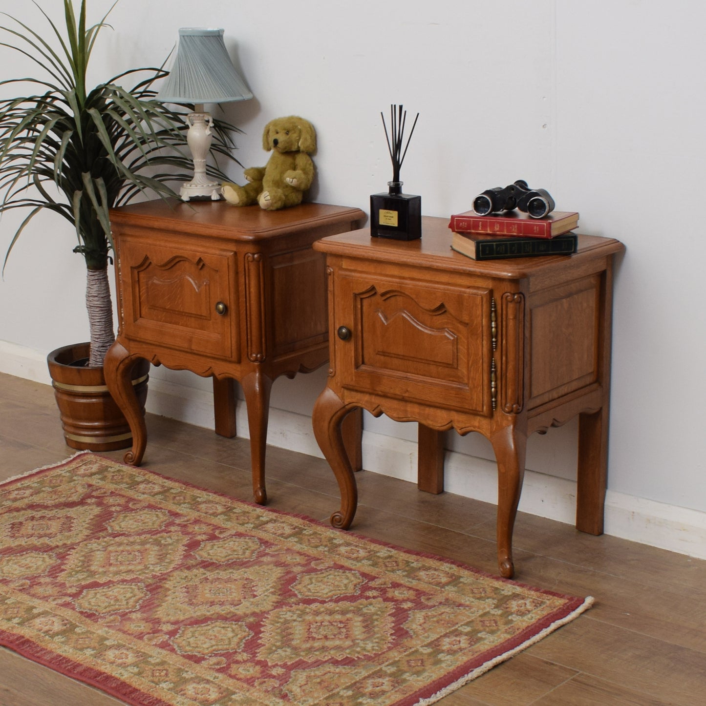 Pair of French Bedsides