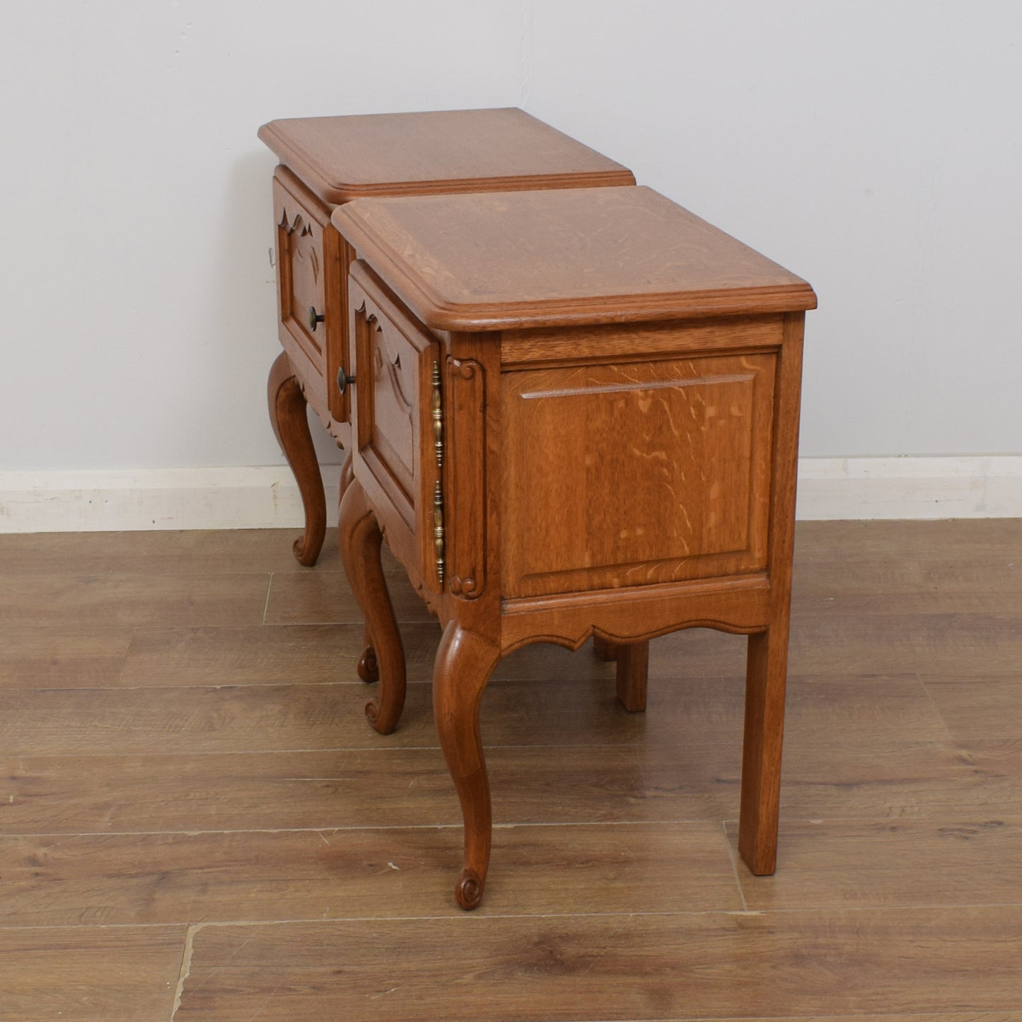 Pair of French Bedsides