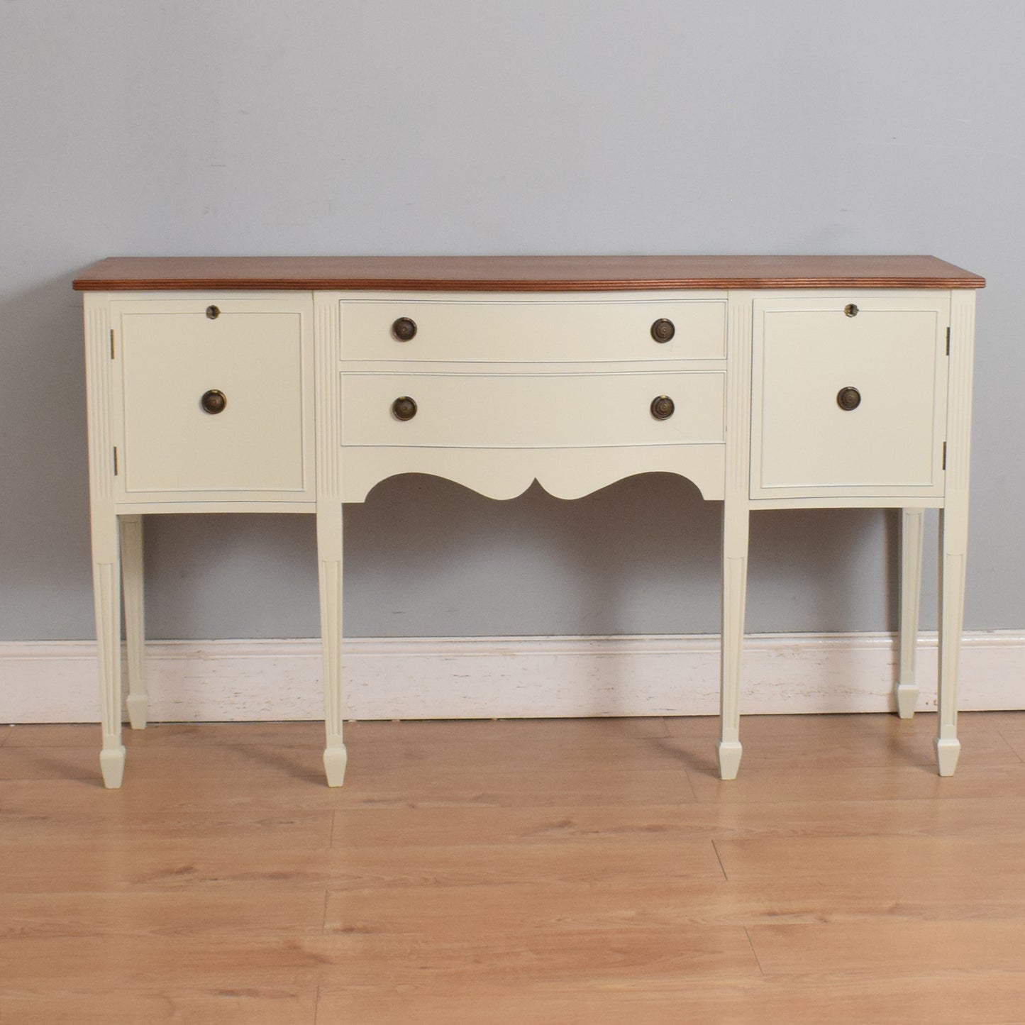 Painted Mahogany Regency Style Sideboard