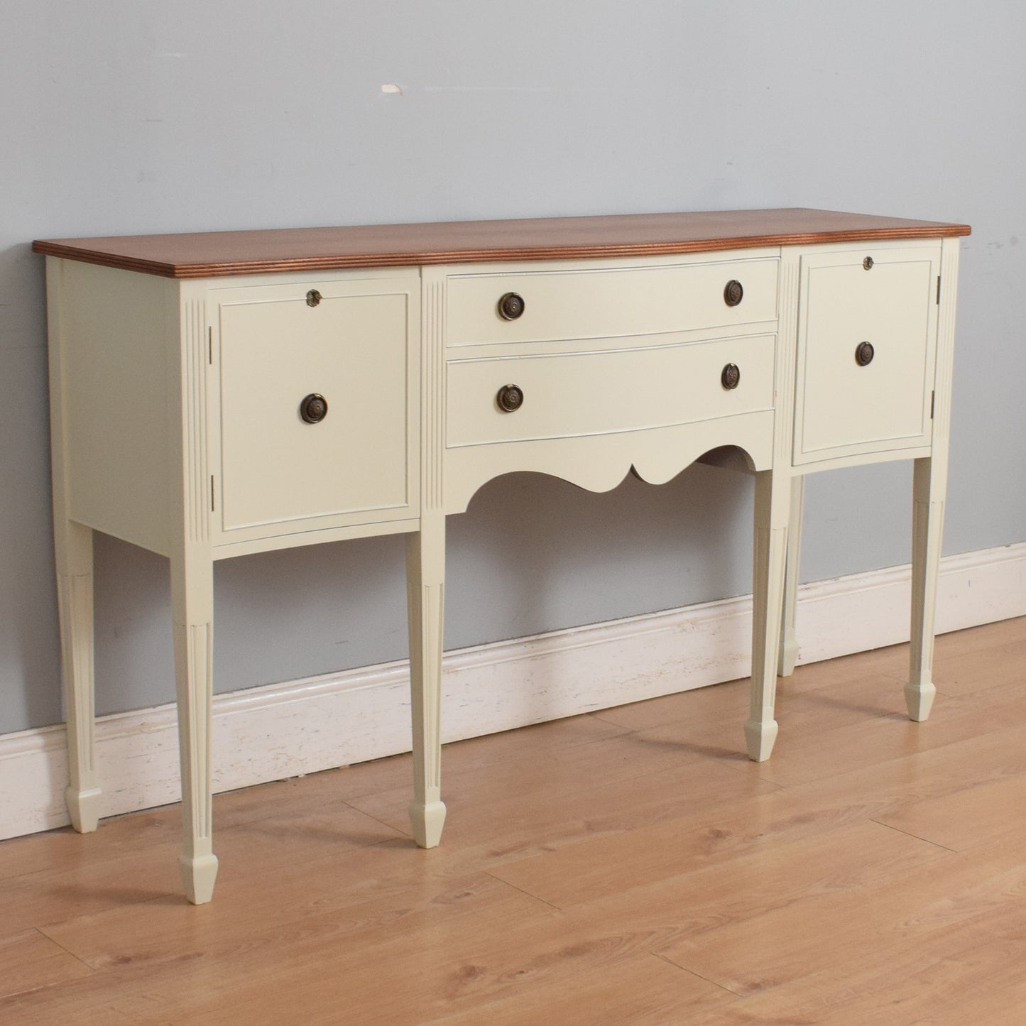 Painted Mahogany Regency Style Sideboard