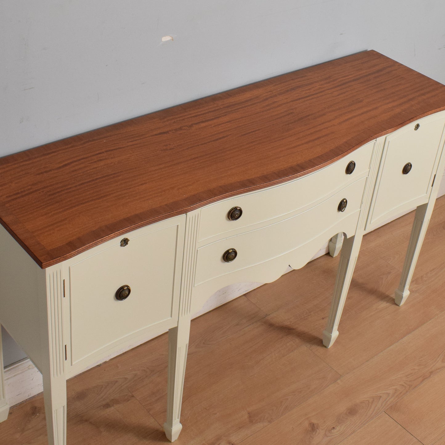 Painted Mahogany Regency Style Sideboard