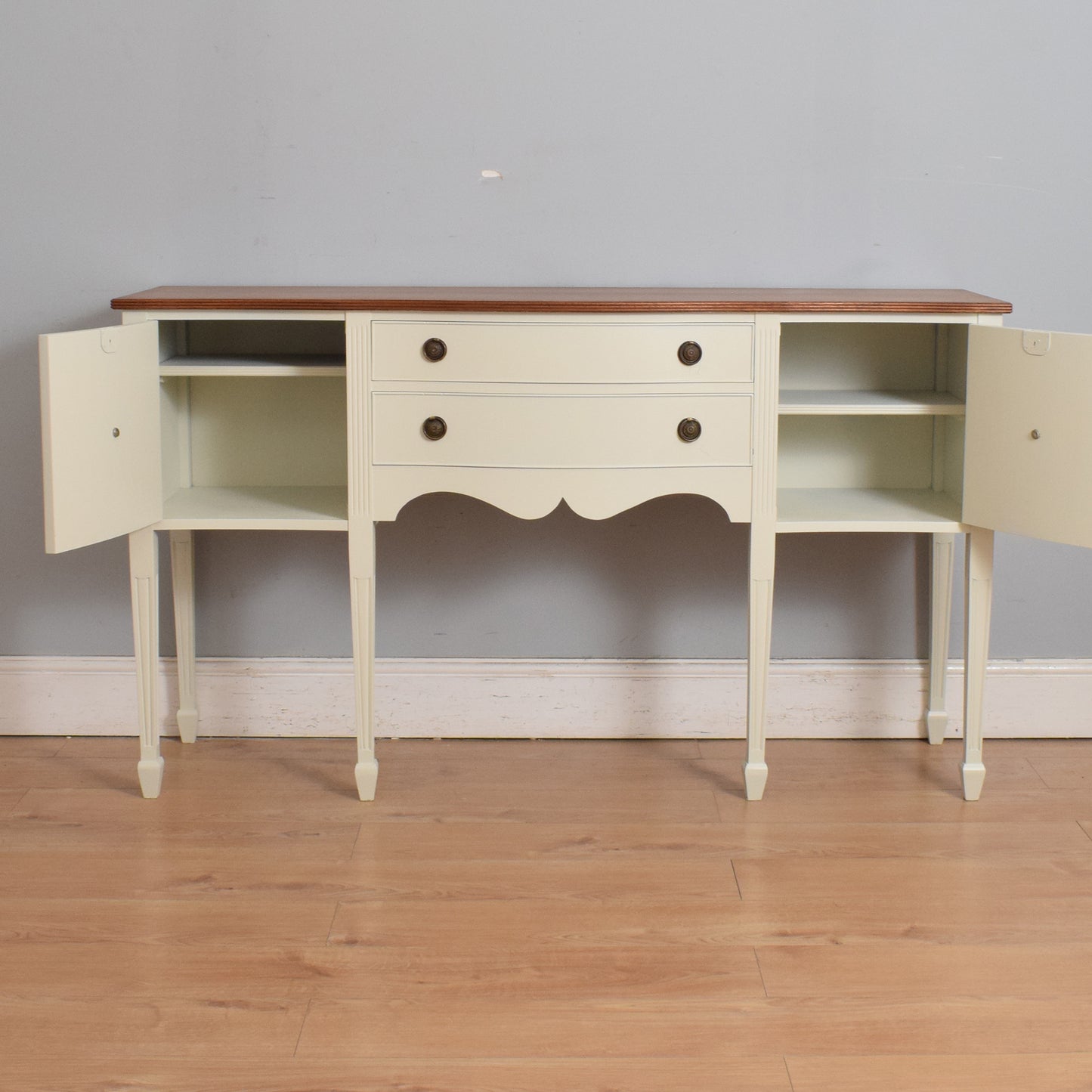 Painted Mahogany Regency Style Sideboard