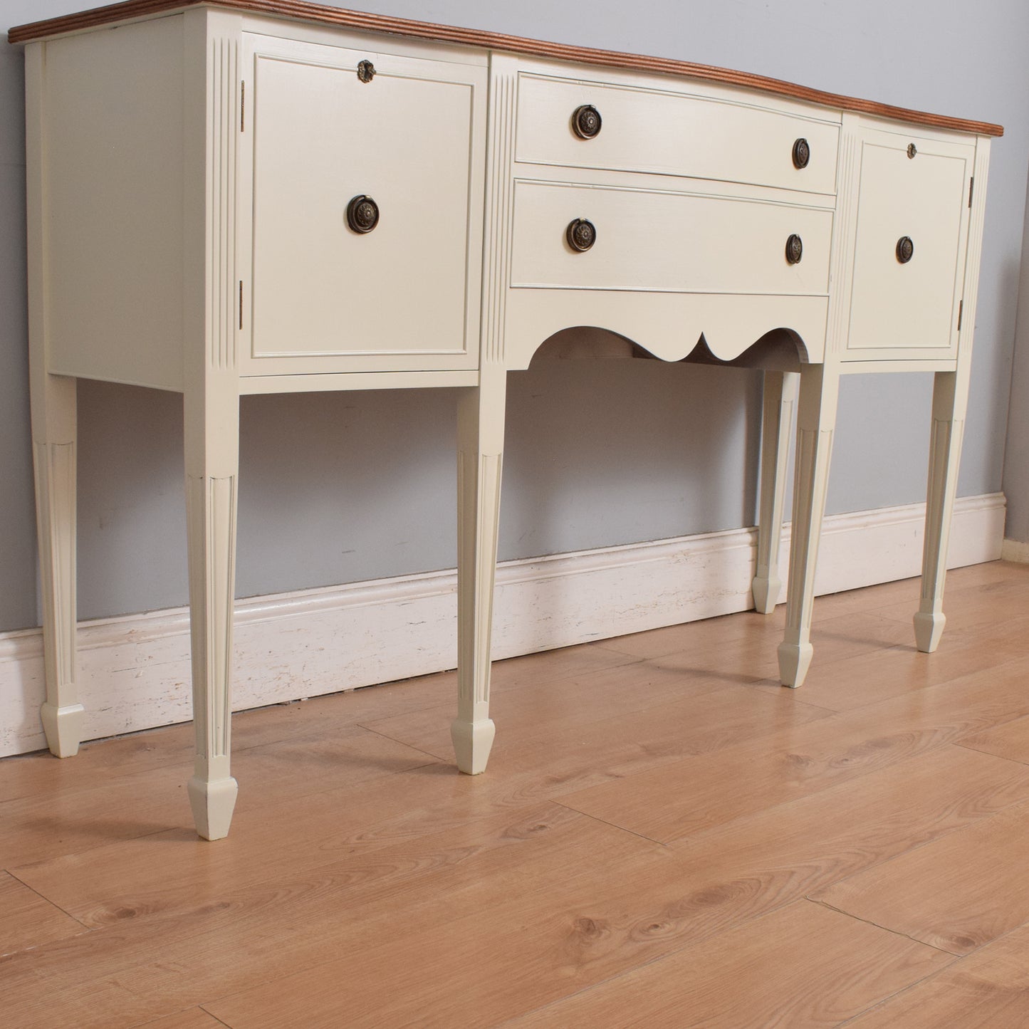 Painted Mahogany Regency Style Sideboard