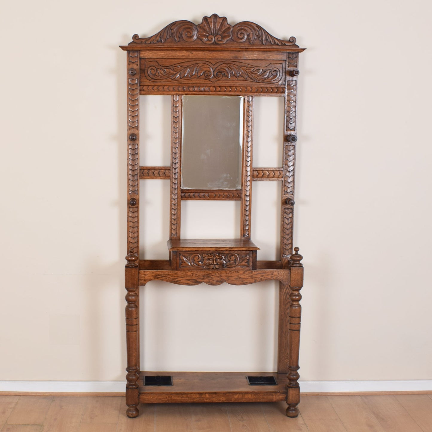 Oak Greenman Design Hallstand