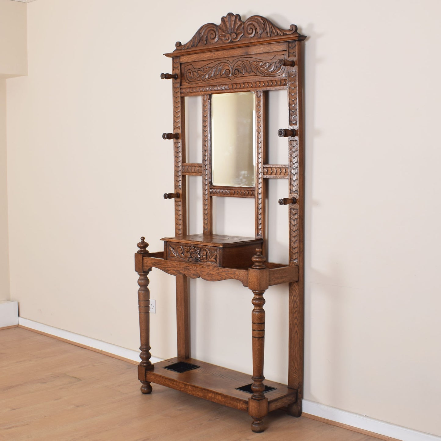 Oak Greenman Design Hallstand
