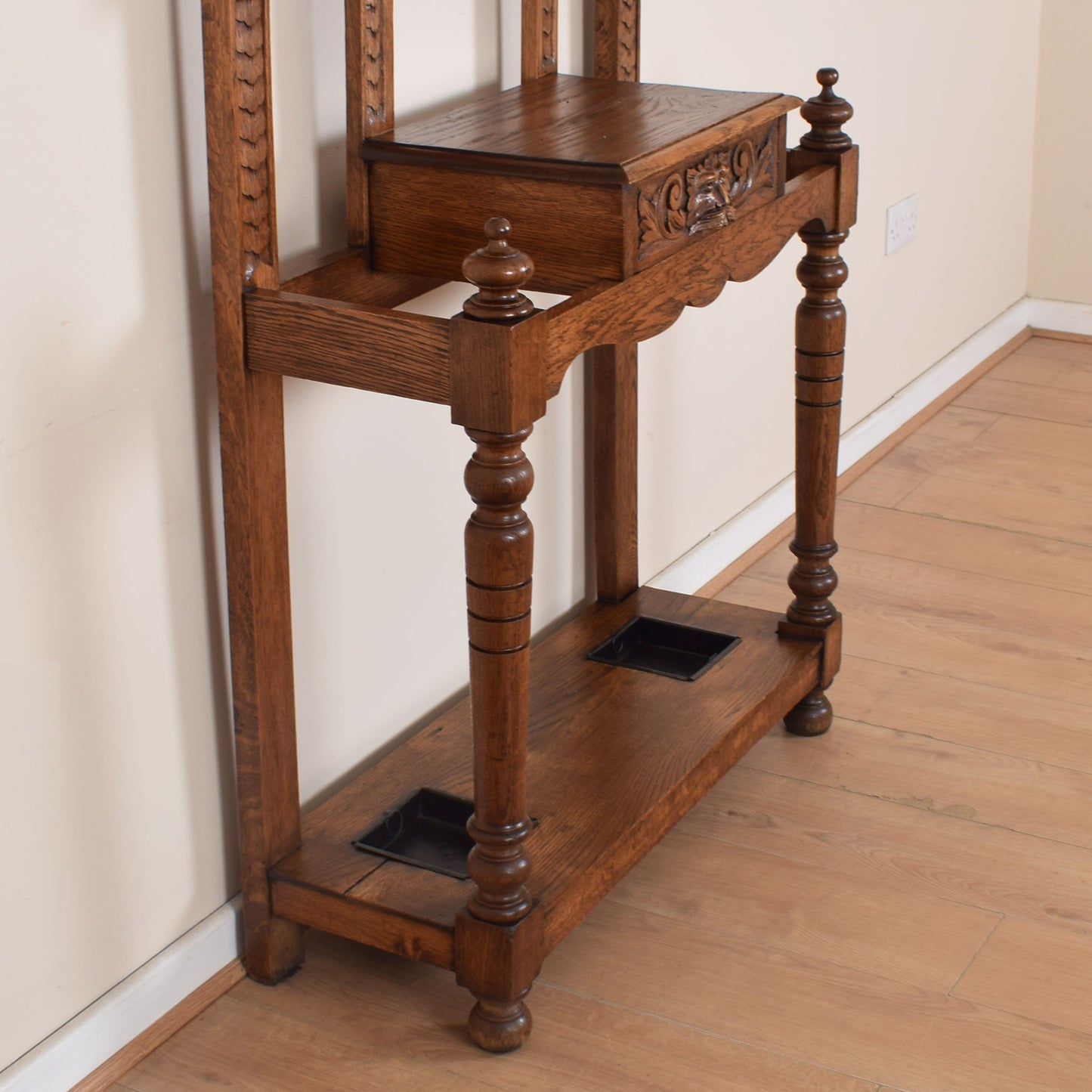 Oak Greenman Design Hallstand