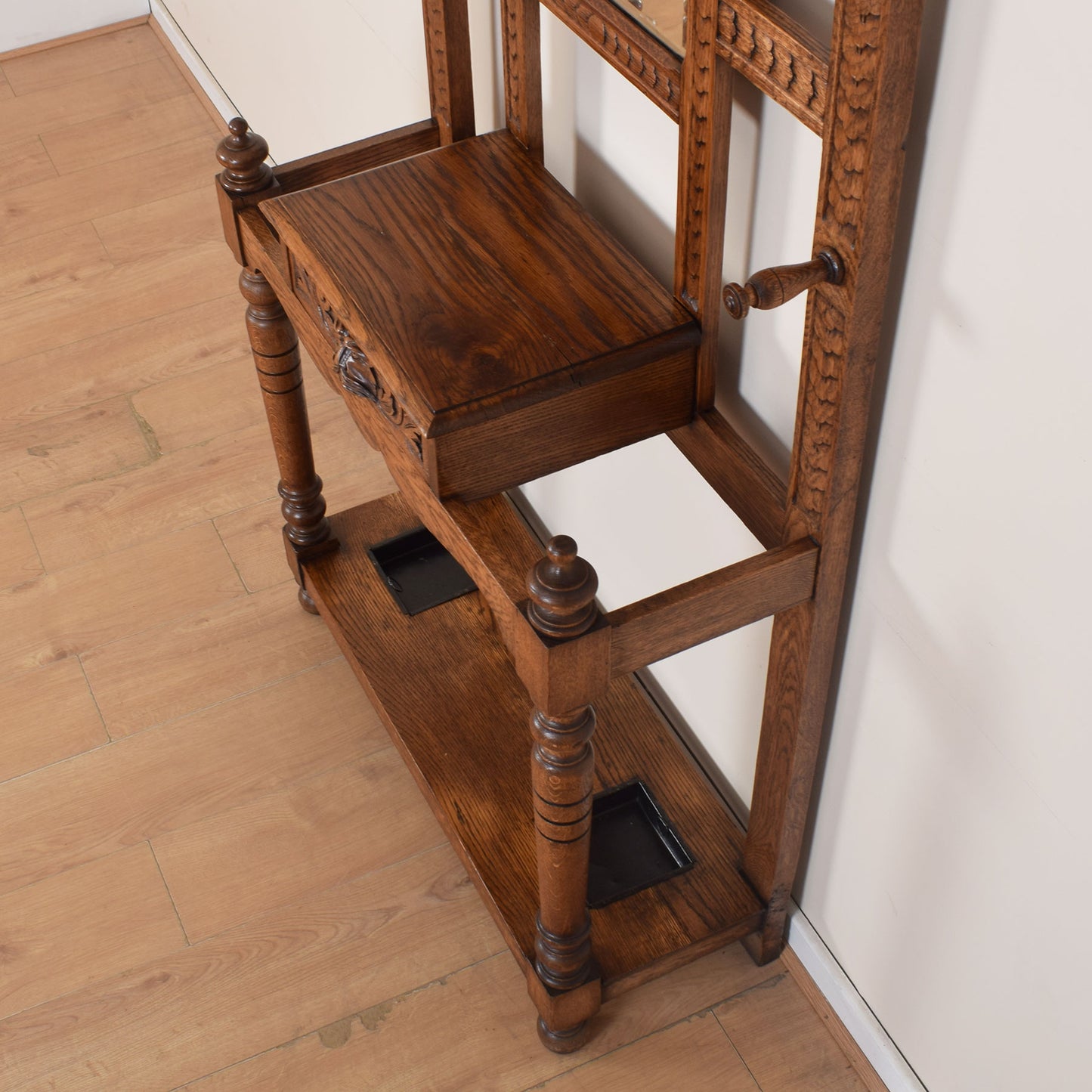 Oak Greenman Design Hallstand