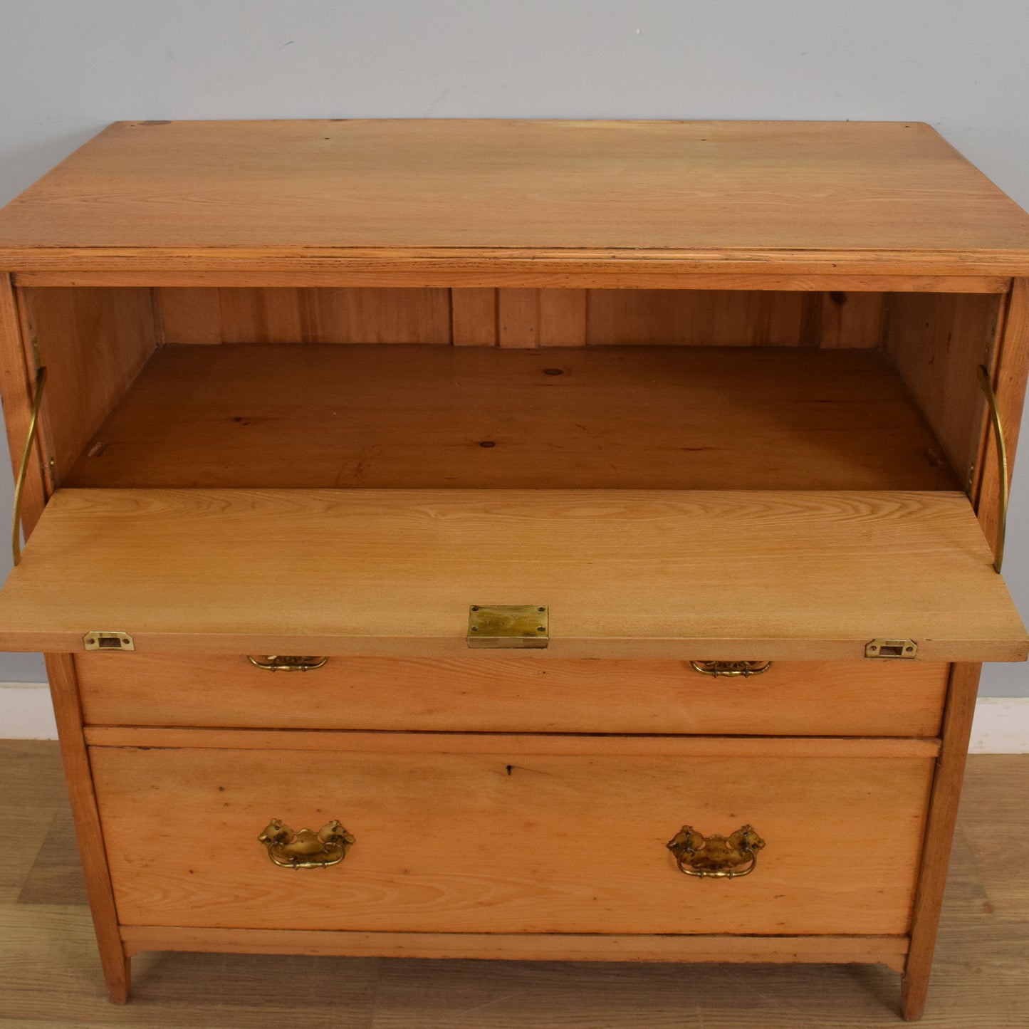 Refinished Oak Chest of Drawers