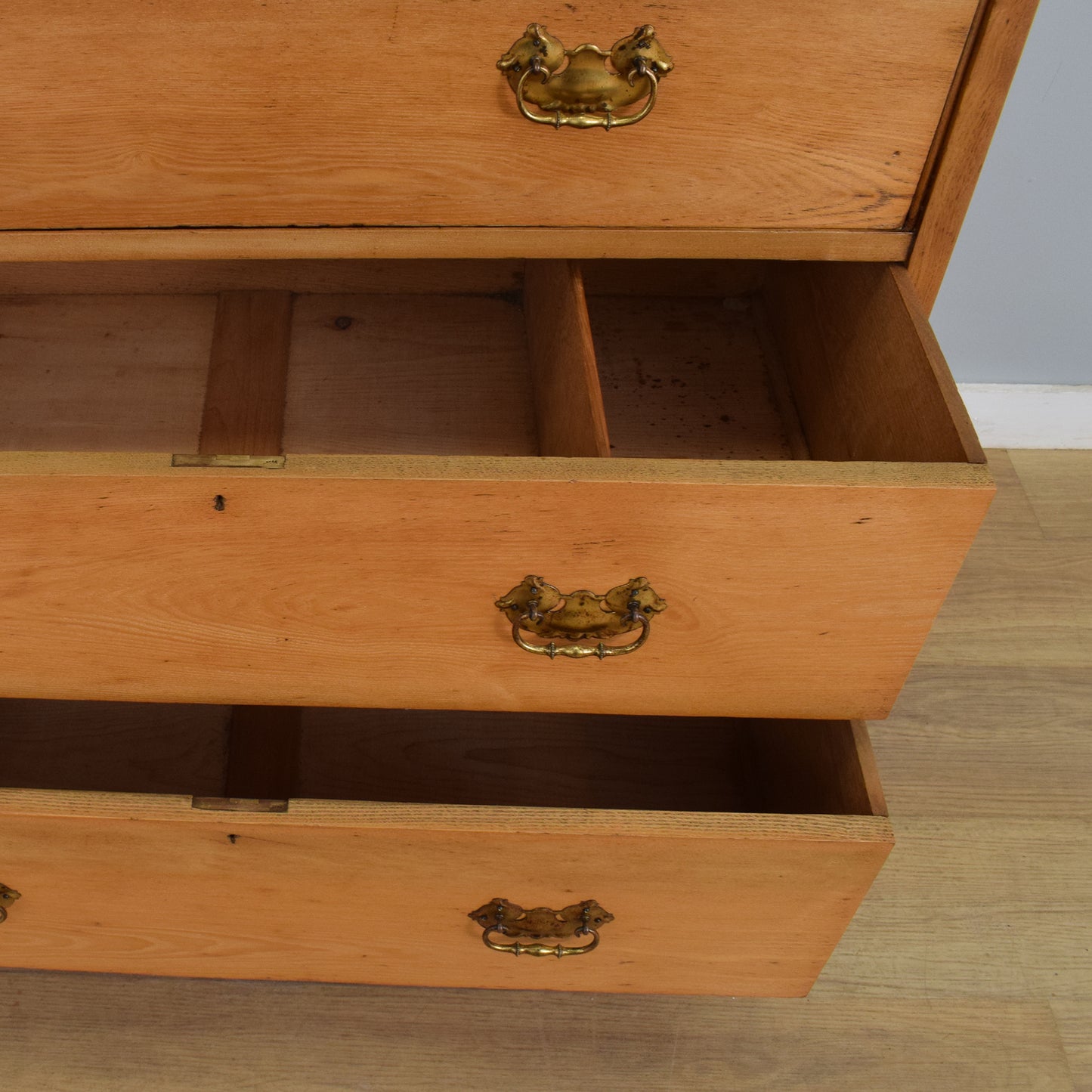 Refinished Oak Chest of Drawers