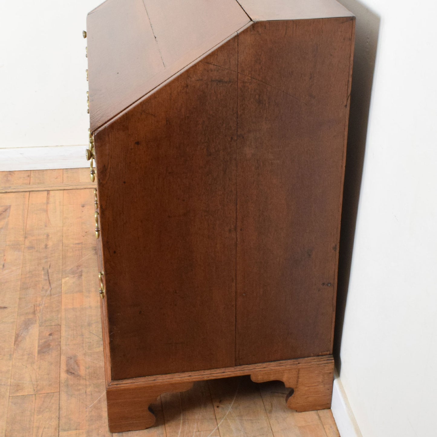 Rustic Oak Georgian Bureau