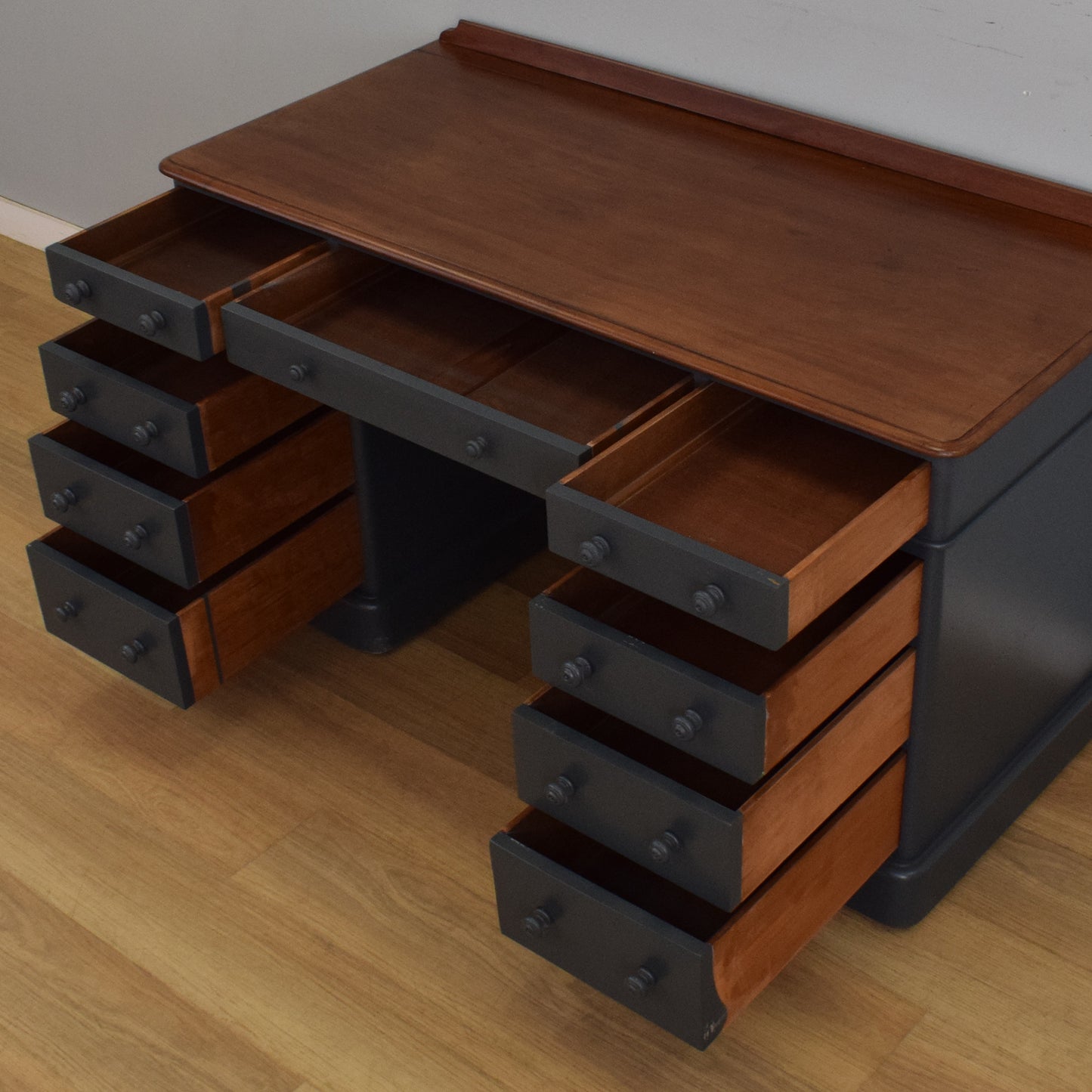 Painted Mahogany Desk