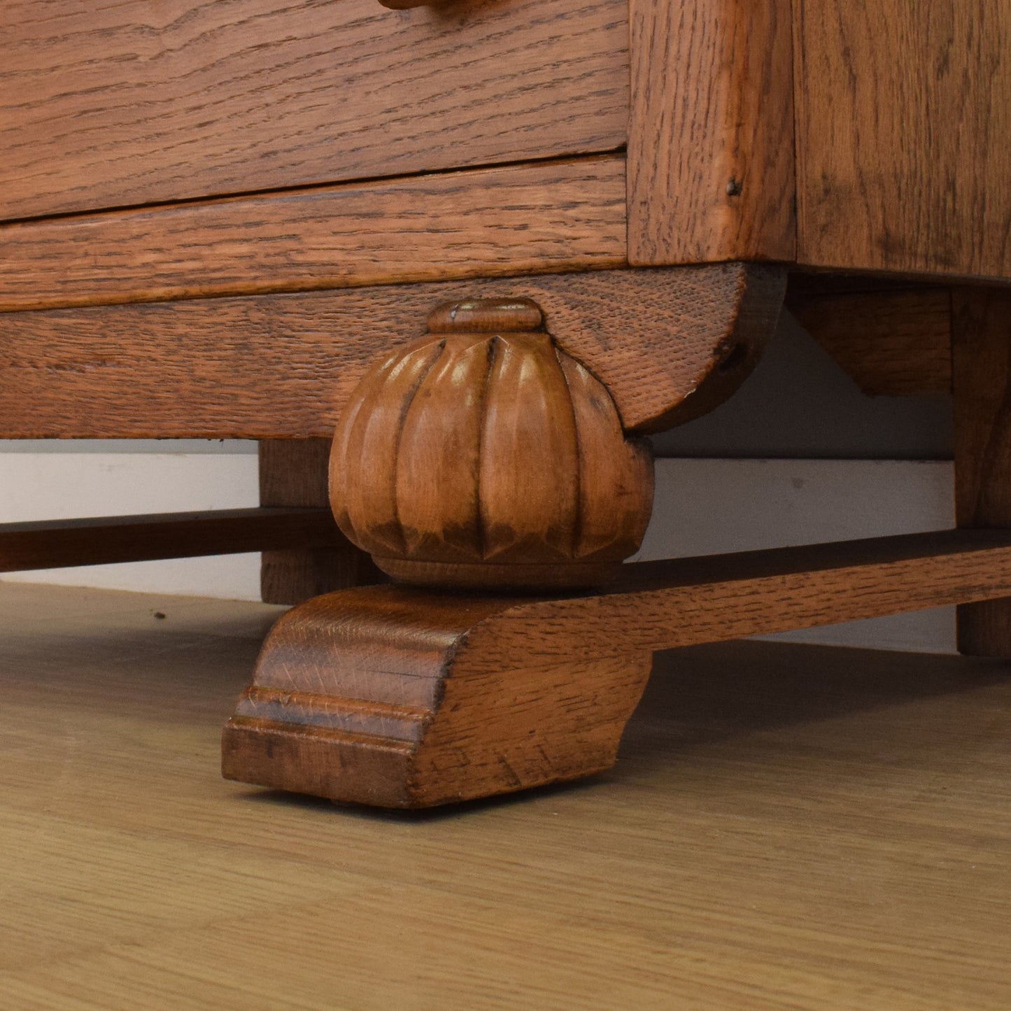 Oak Art-Deco Writing Bureau