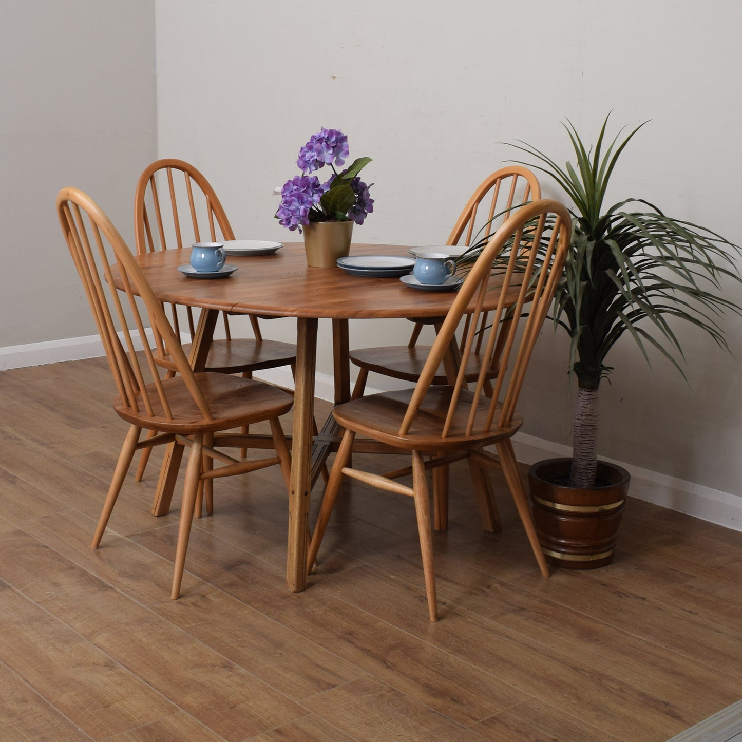 Ercol Table & Four Chairs