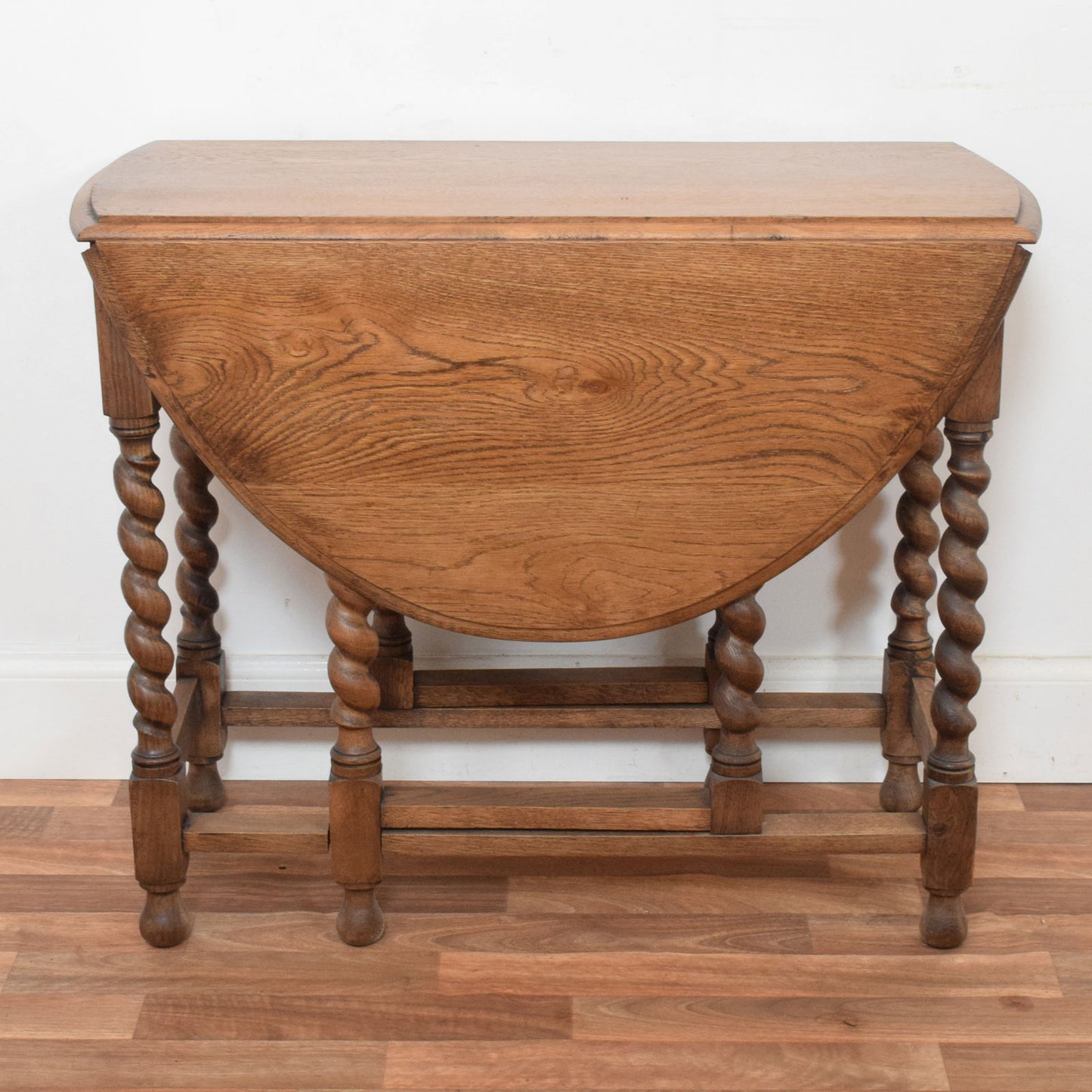 Barley Twist Drop Leaf Table