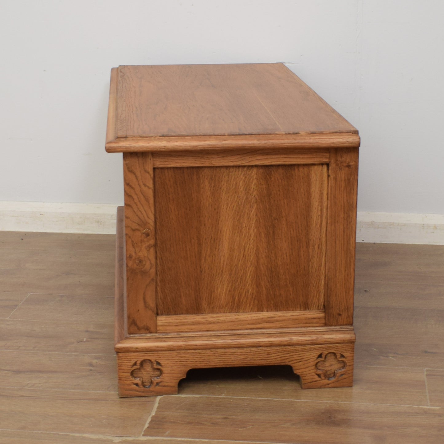 Restored Oak Blanket Box