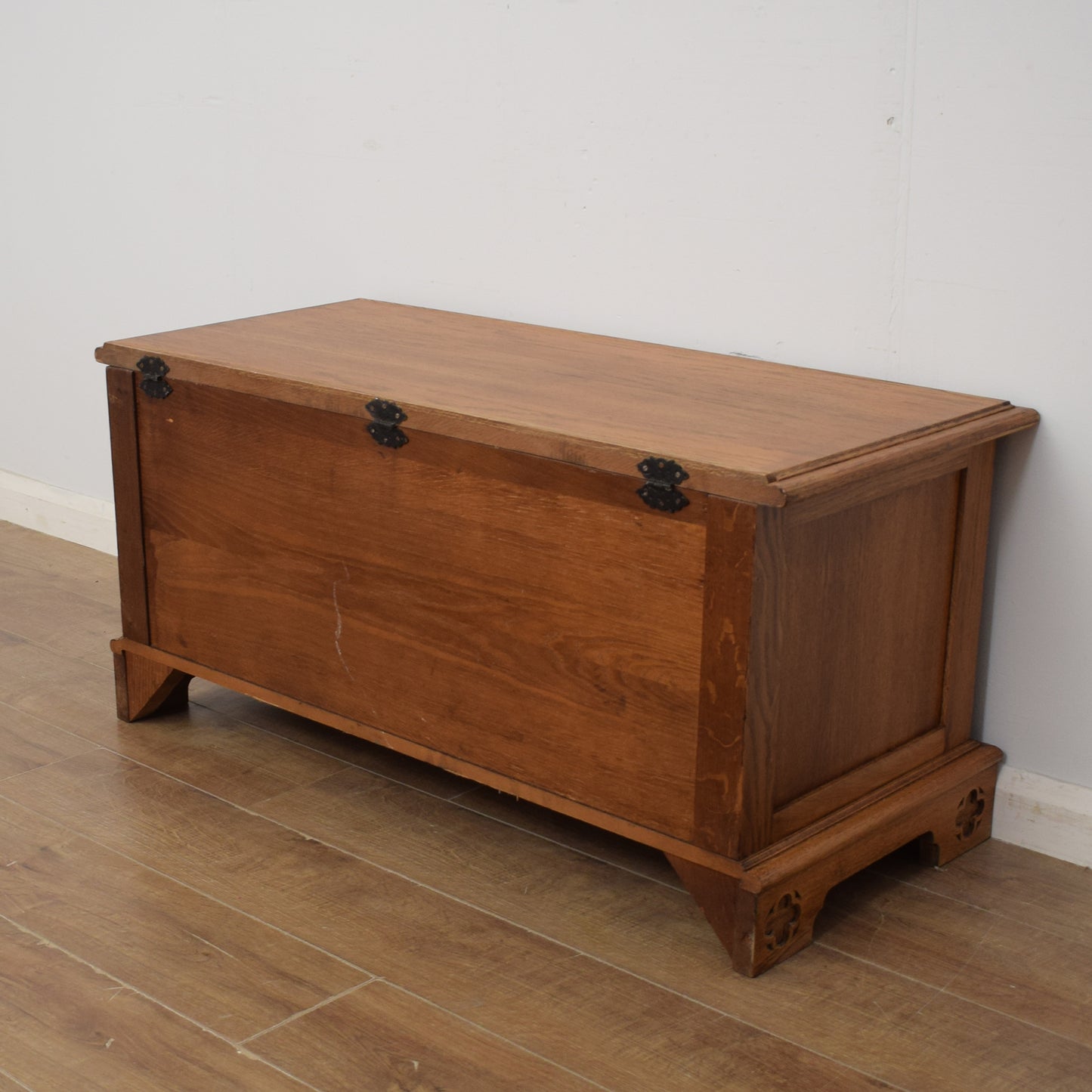 Restored Oak Blanket Box