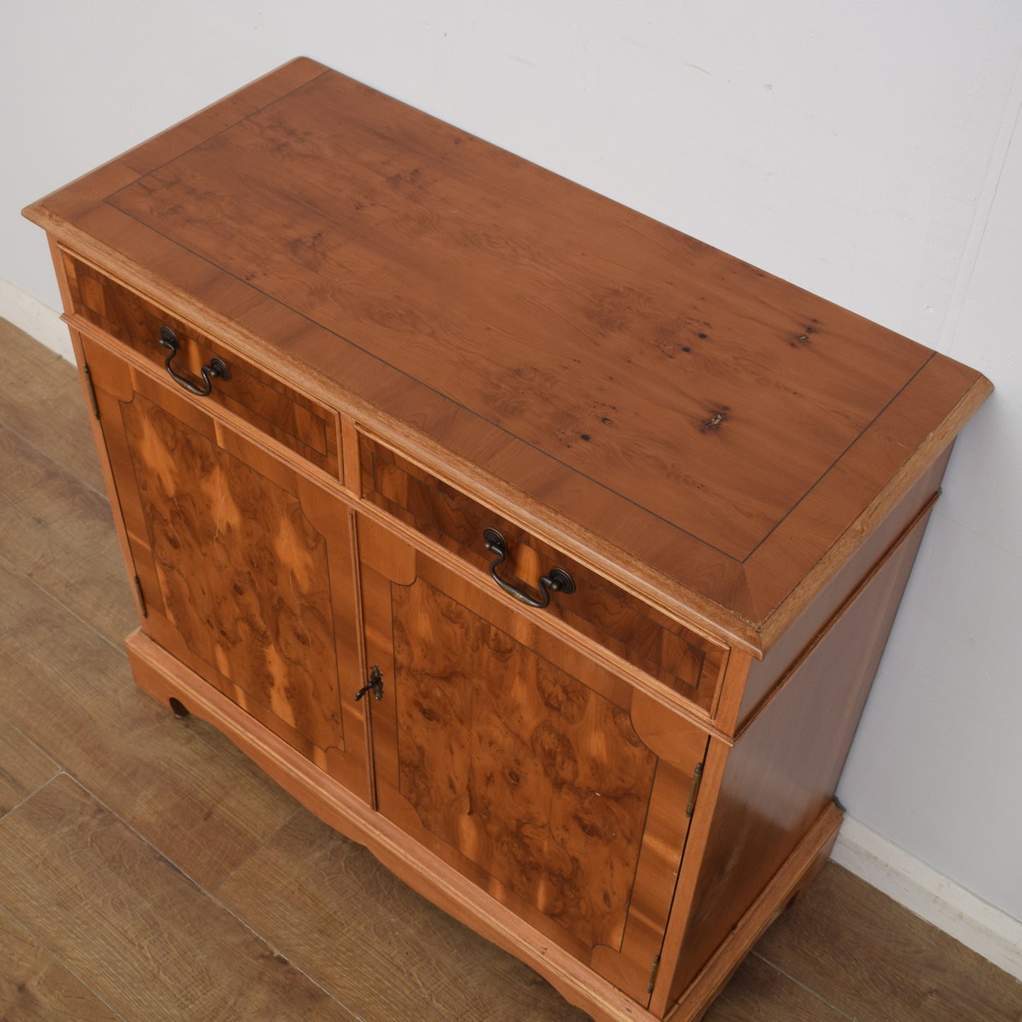 Restored Walnut Veneer Sideboard