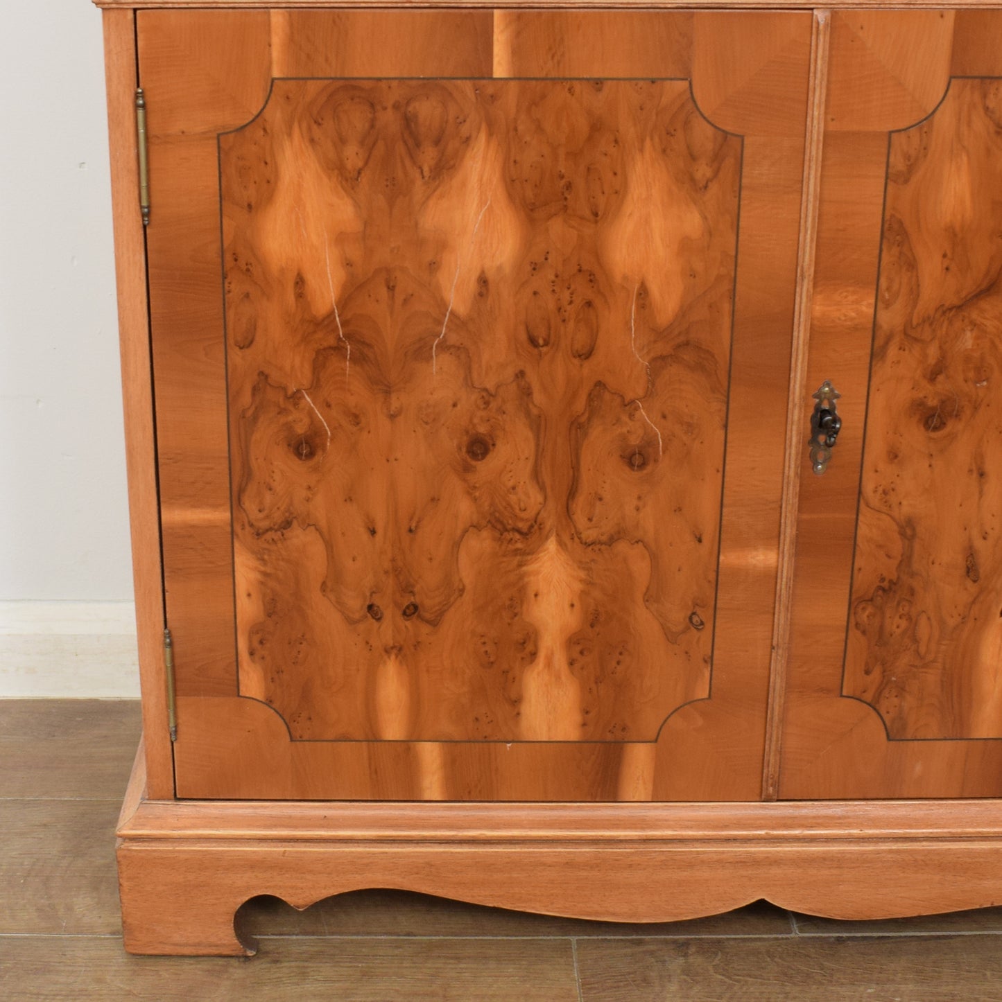 Restored Walnut Veneer Sideboard