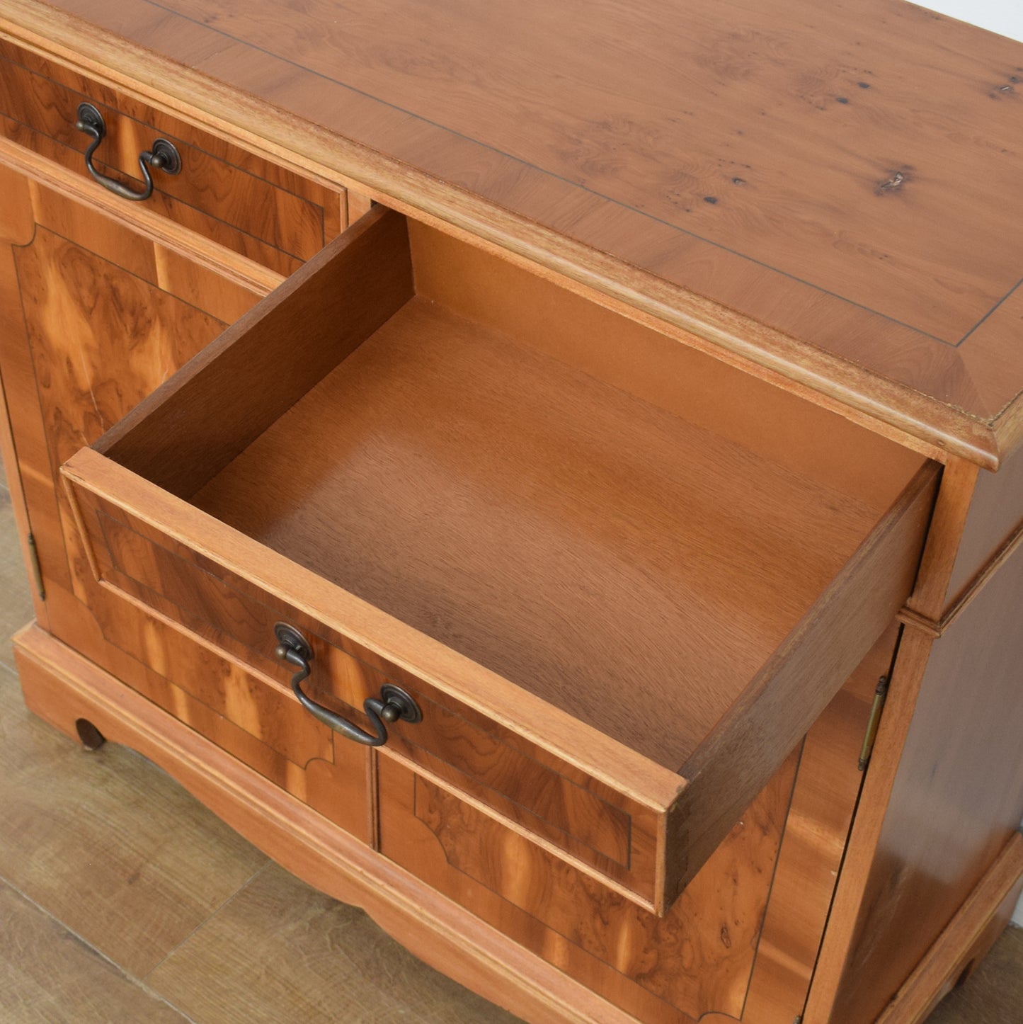 Restored Walnut Veneer Sideboard