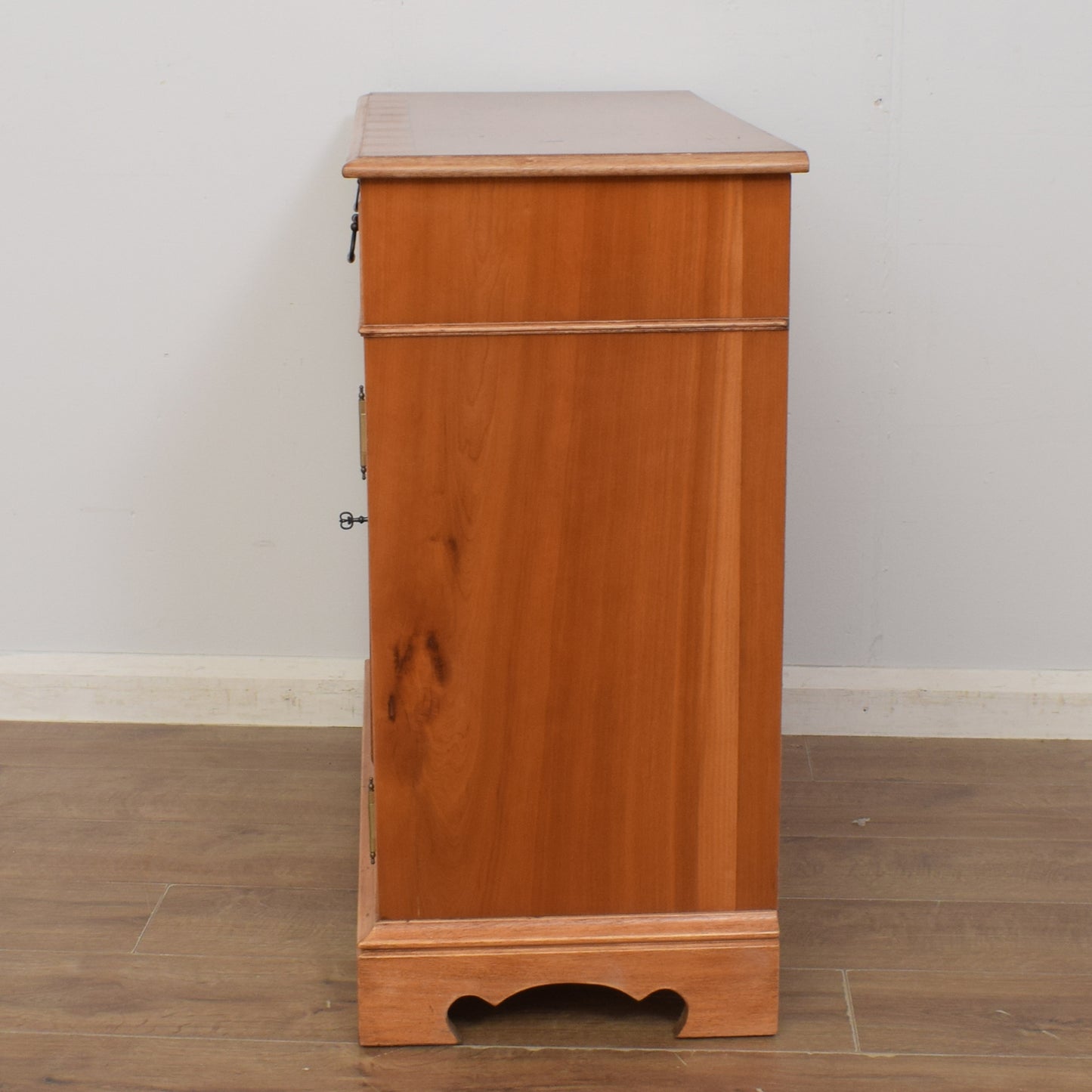 Restored Walnut Veneer Sideboard