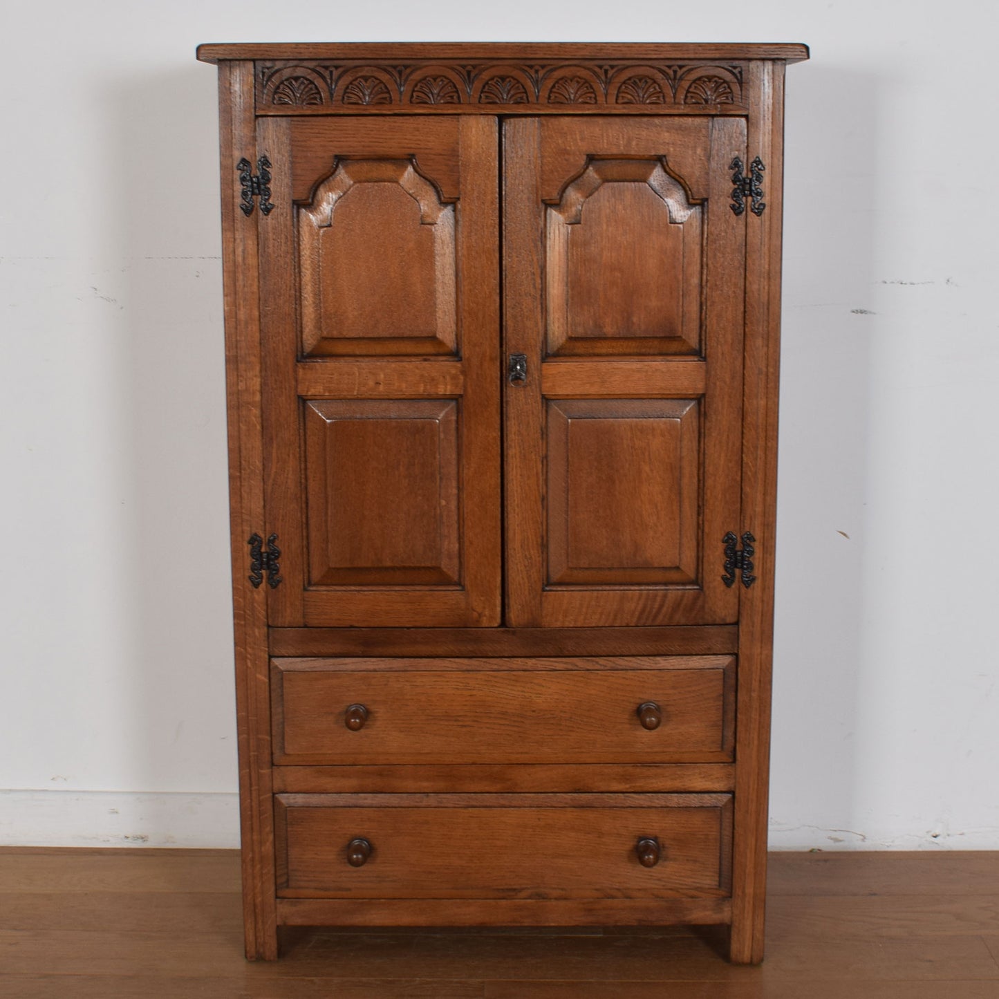 Vintage Oak Tallboy
