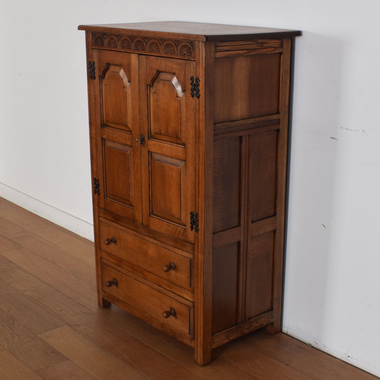 Vintage Oak Tallboy
