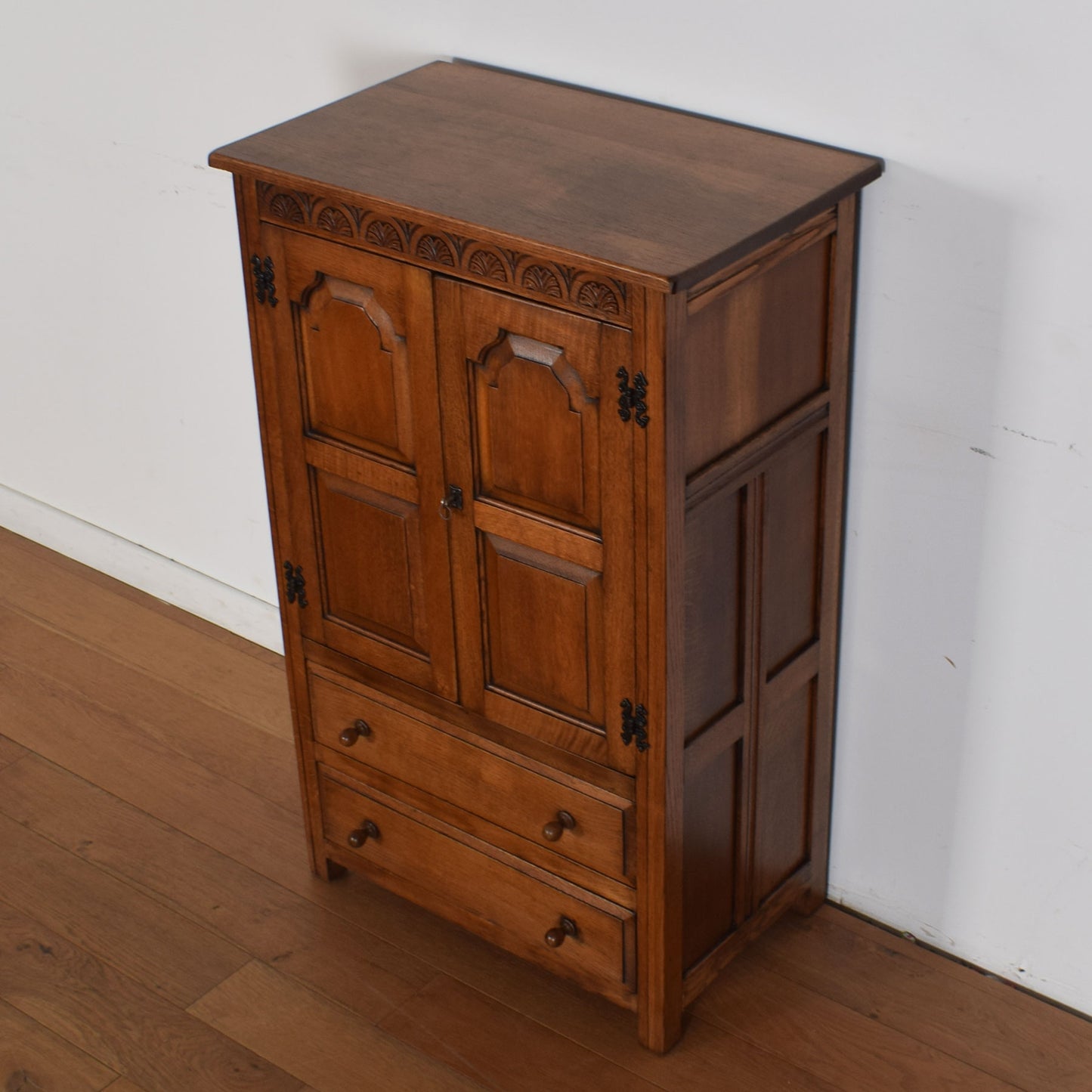 Vintage Oak Tallboy