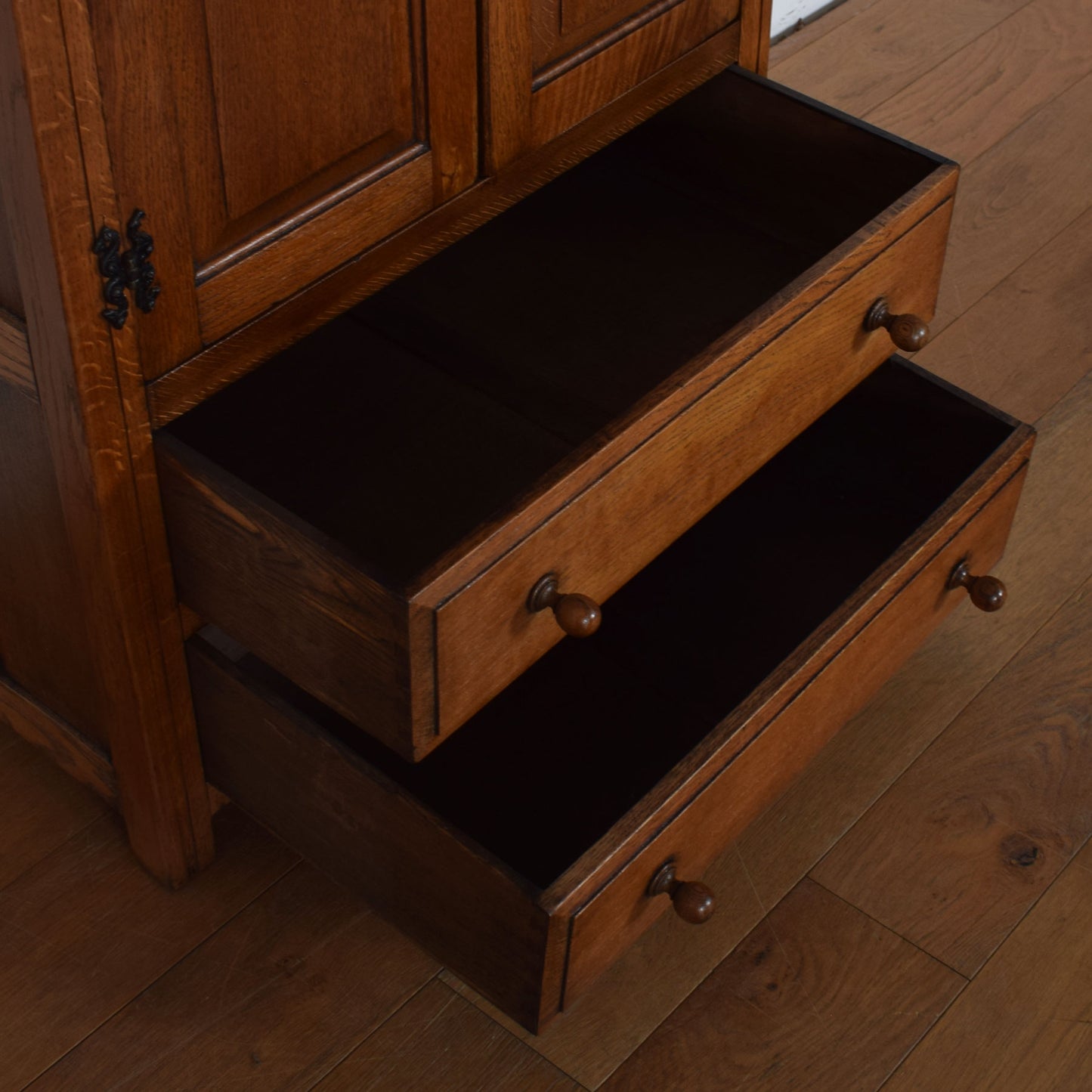 Vintage Oak Tallboy