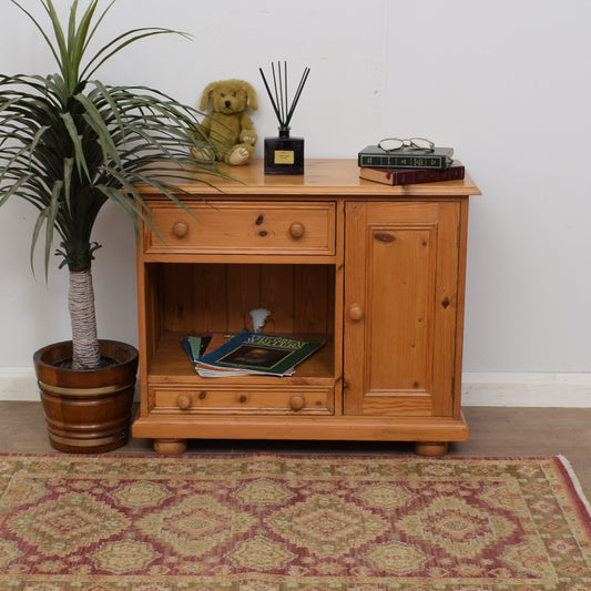 Pine TV Cabinet