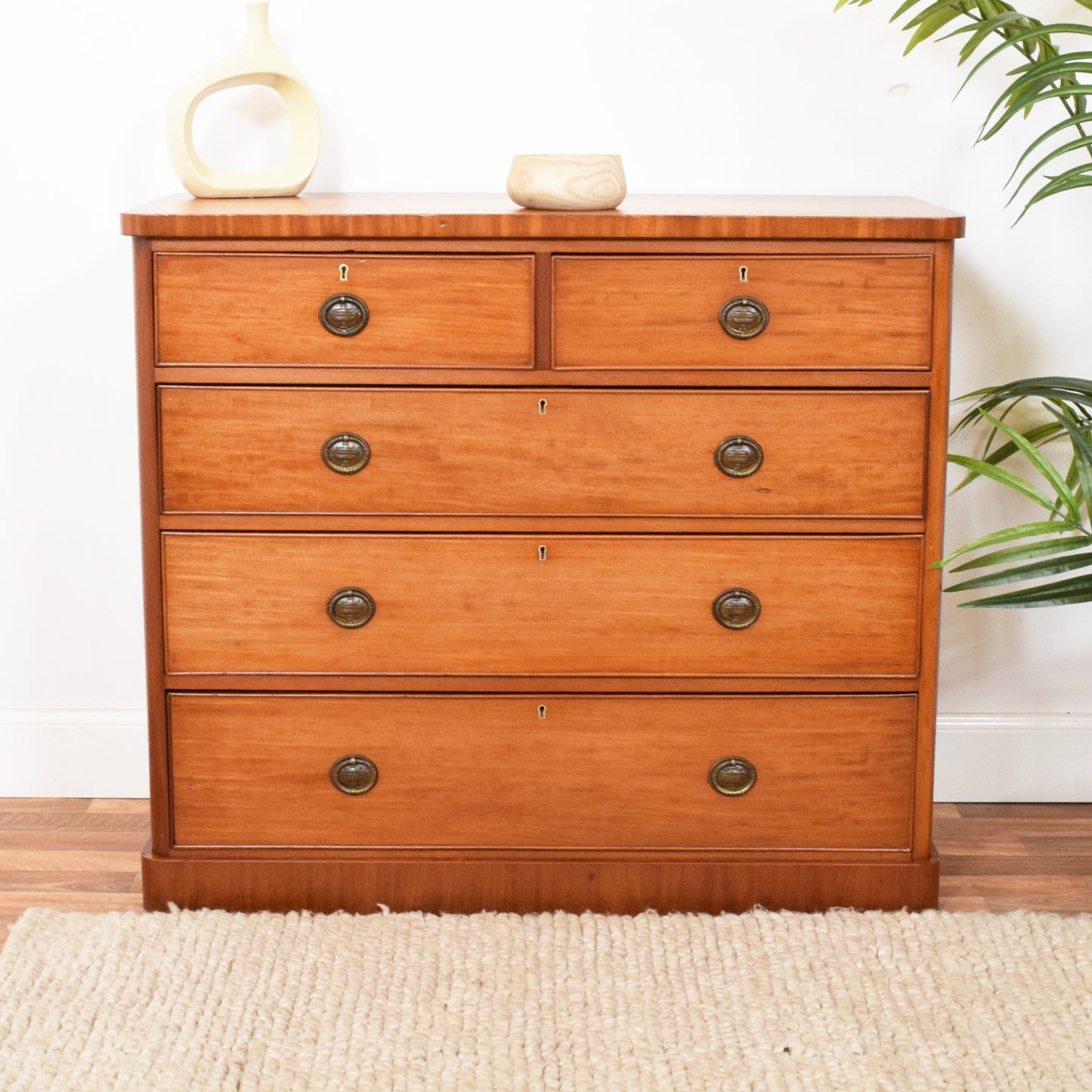 Rustic Mahogany Chest of Drawers
