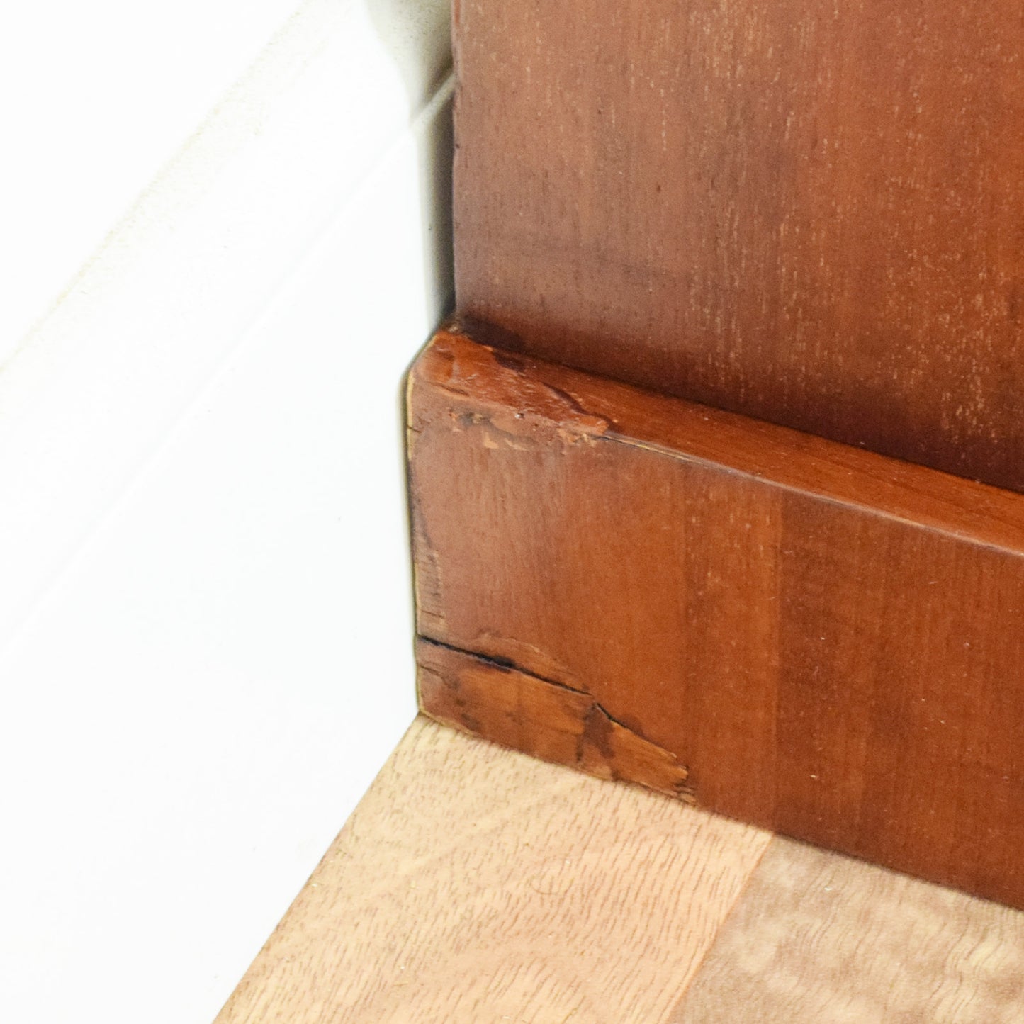 Rustic Mahogany Chest of Drawers
