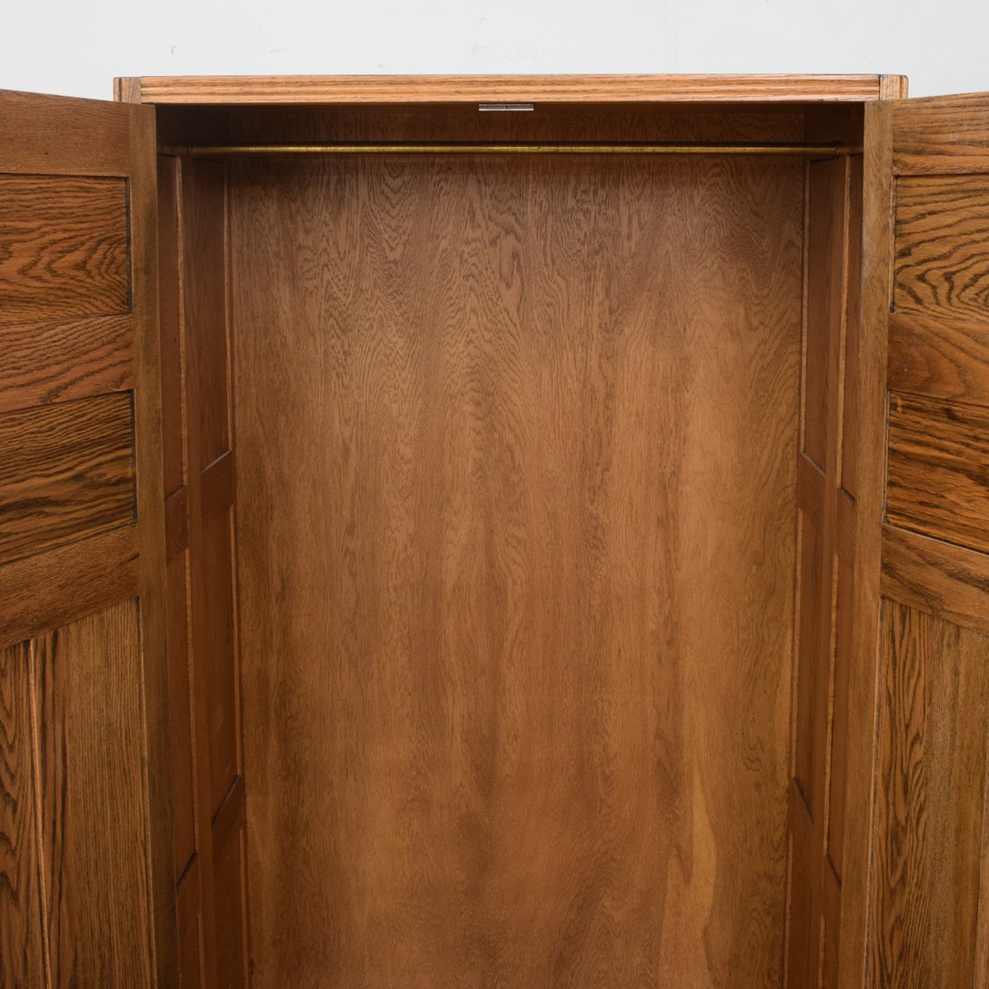 Restored Oak Wardrobe