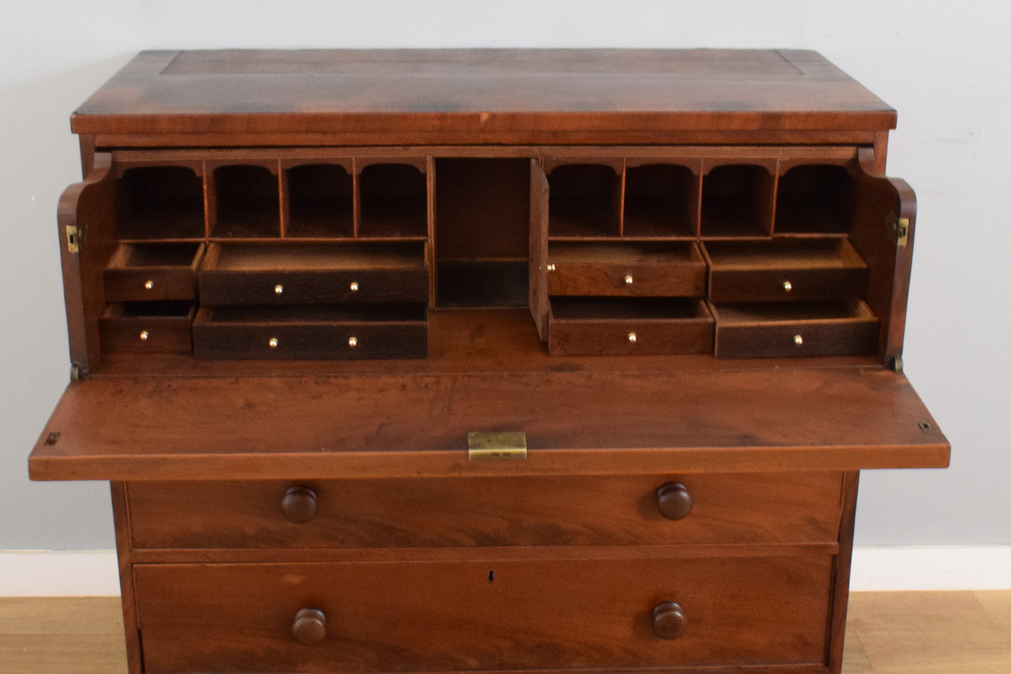 Large Mahogany Secretaire