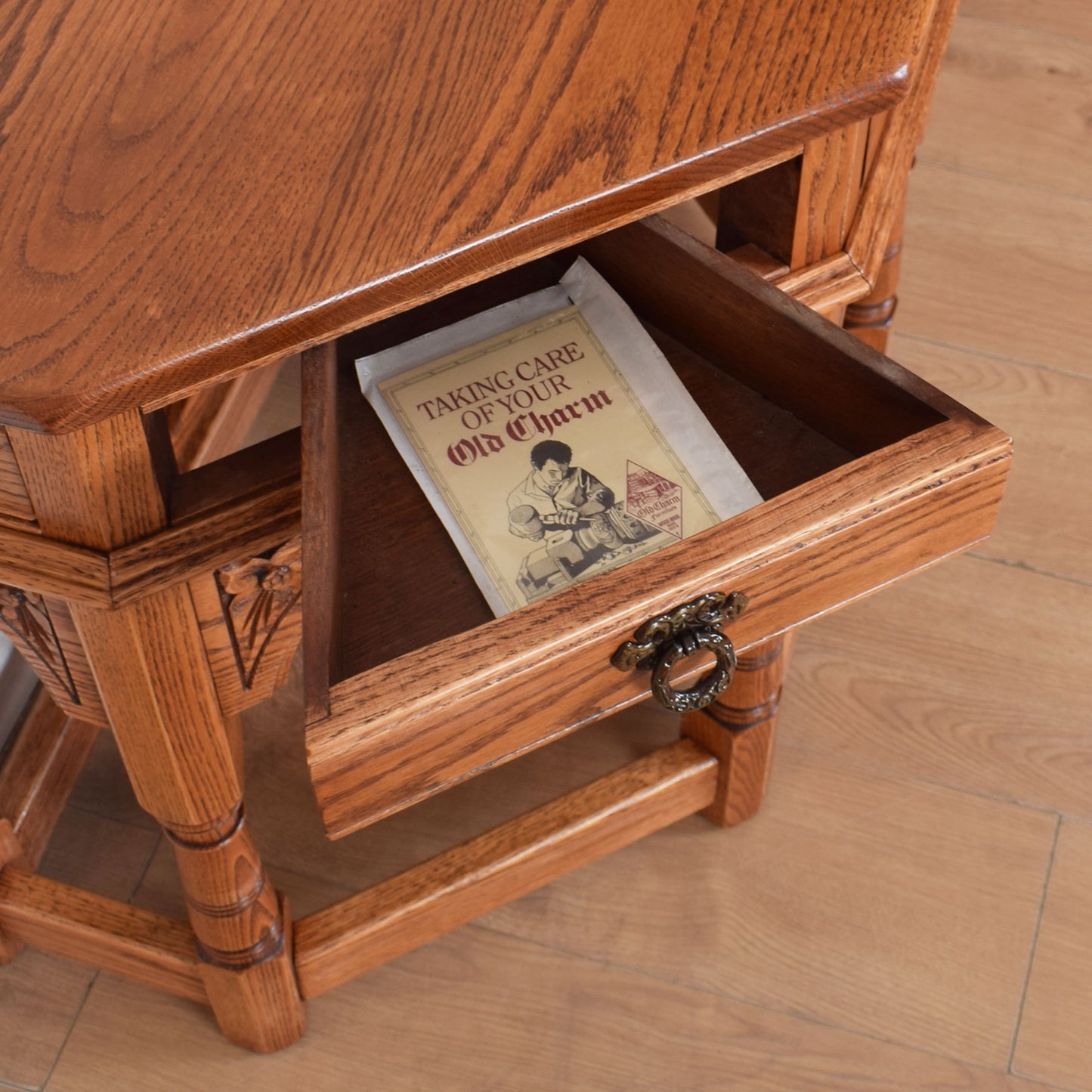 Old Charm Console Gateleg Table